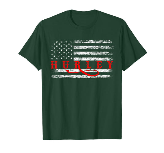 Retro Hurley Home State Cool 70s 80s Style T-Shirt