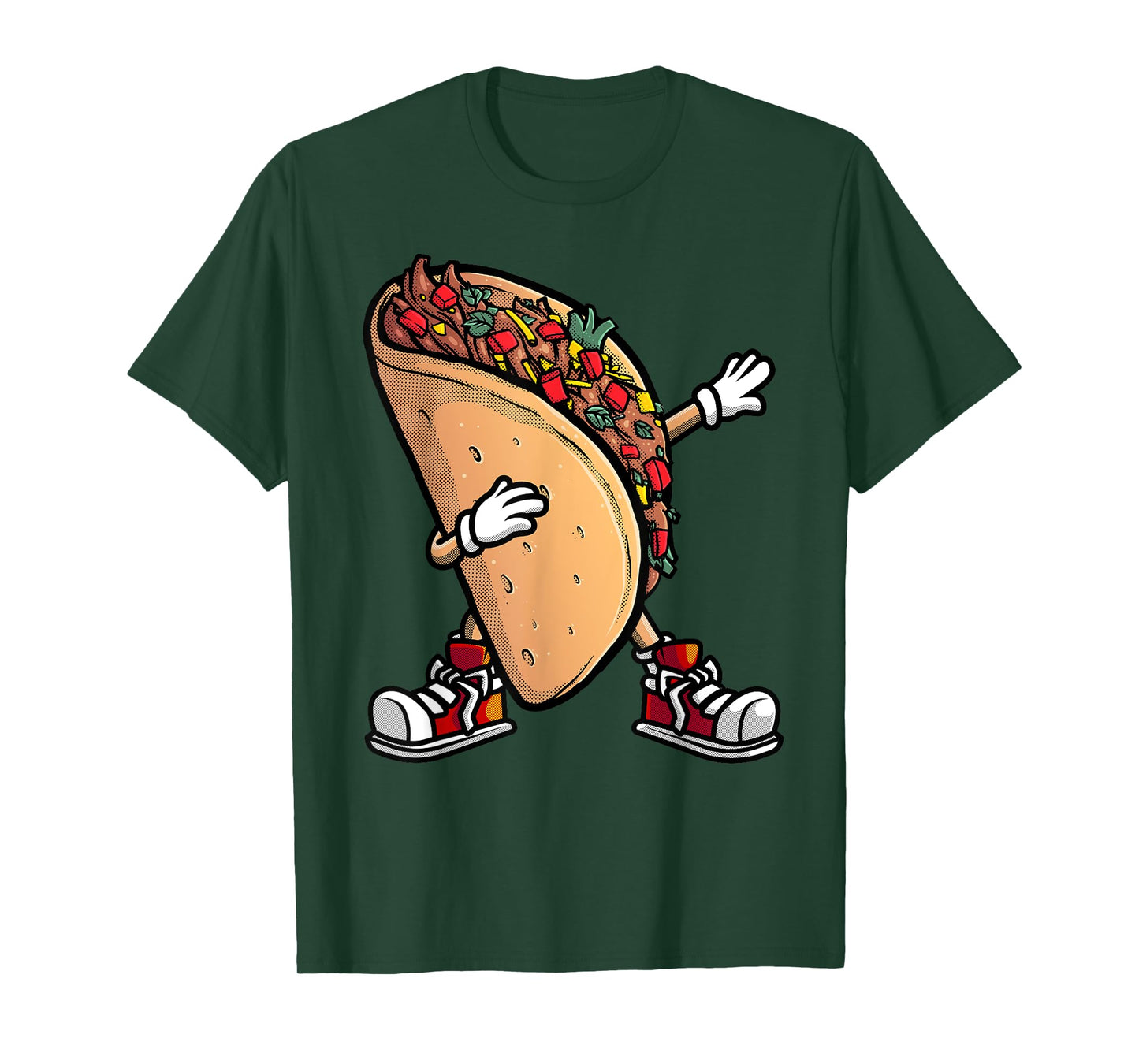 Cool Taco For Men Women Cinco De Mayo Fiesta Mexican Food T-Shirt