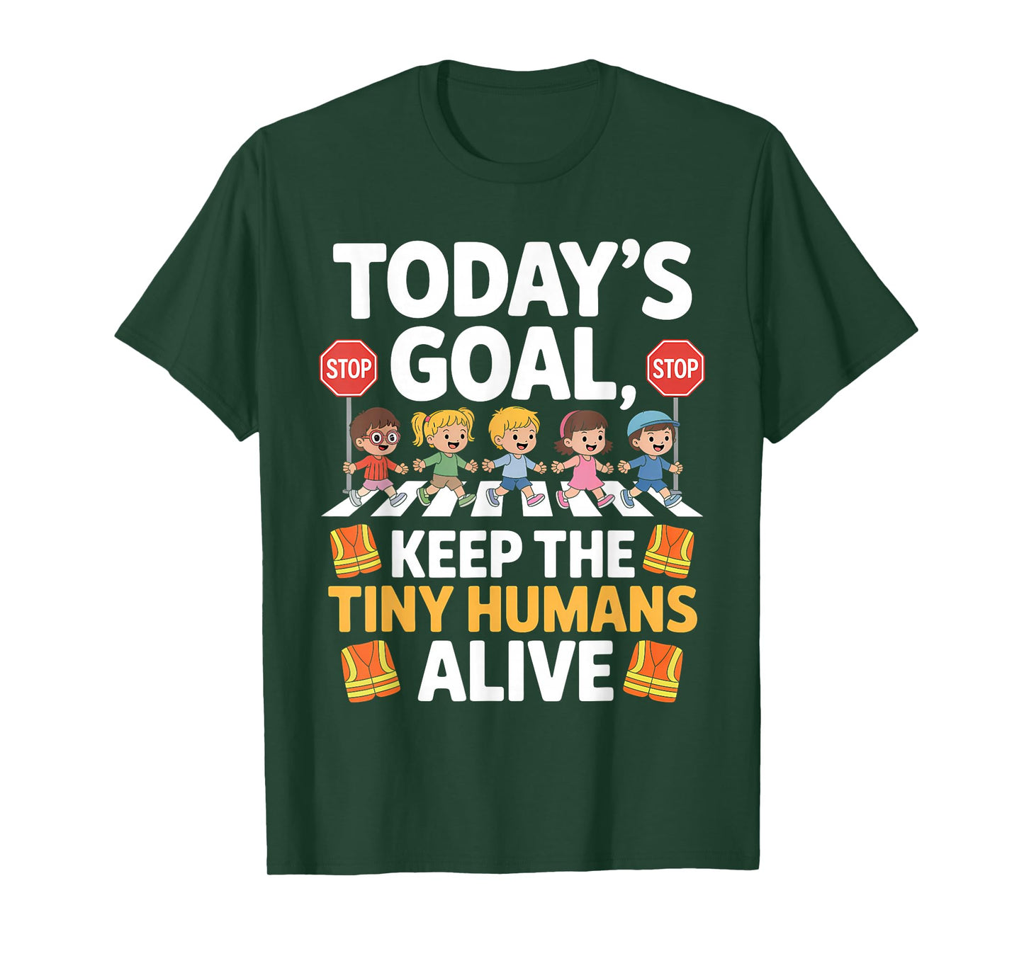 Funny School Crossing Guard - School Safety Patrol T-Shirt