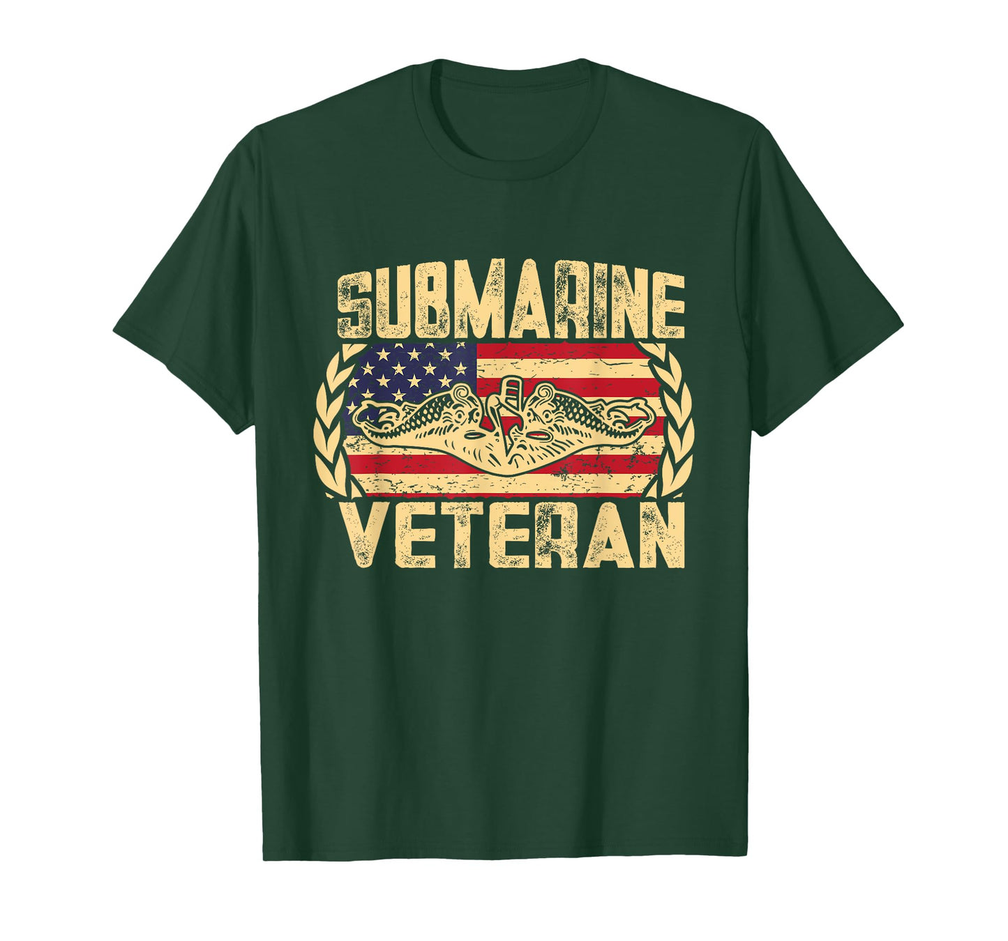 Submarines Veteran Service Patriotic Military Veterans Day T-Shirt