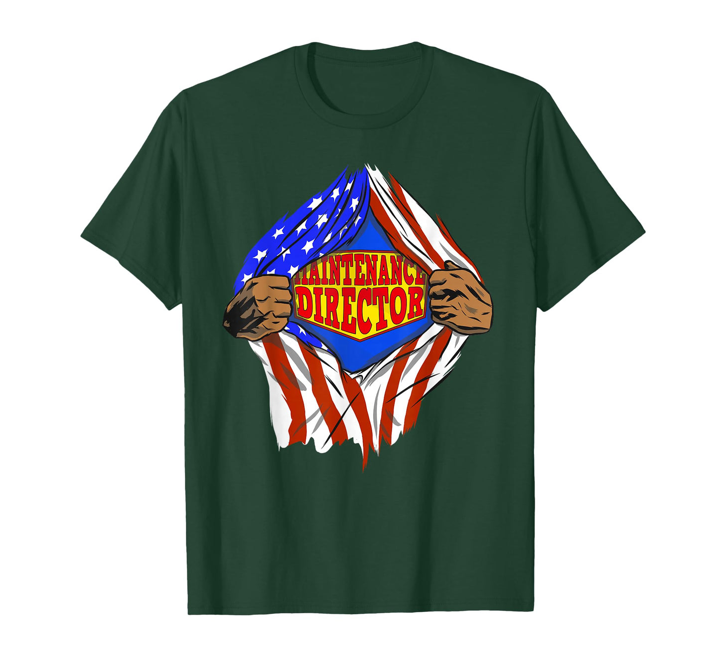 Funny Super Maintenance Director Hero Job T-Shirt