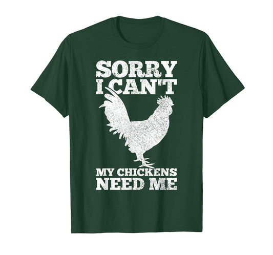 Chicken Mom Dad Funny Poultry Farmer Chicken Lover Gift T-Shirt