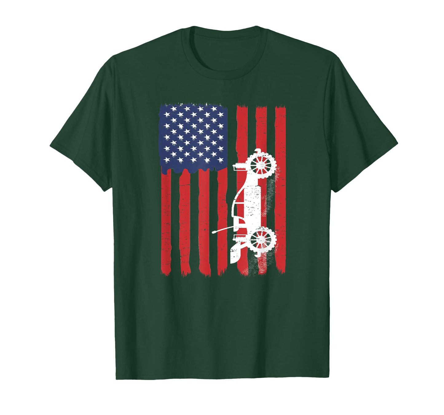RC Car Shirt RC Racing American Flag Women Kids Men T-Shirt