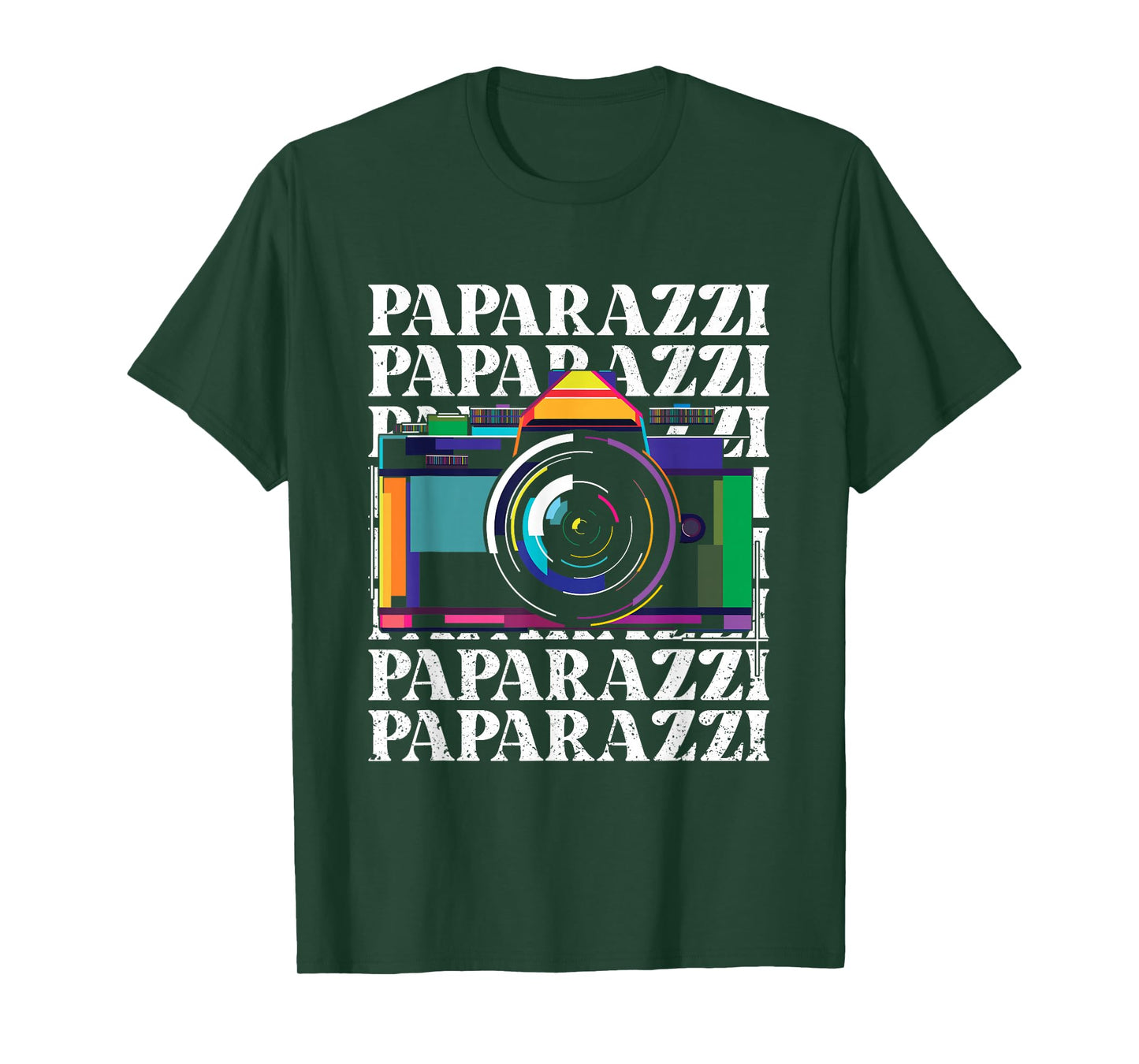 Paparazzi | Yellow Journalism Press | Photographer Camera T-Shirt