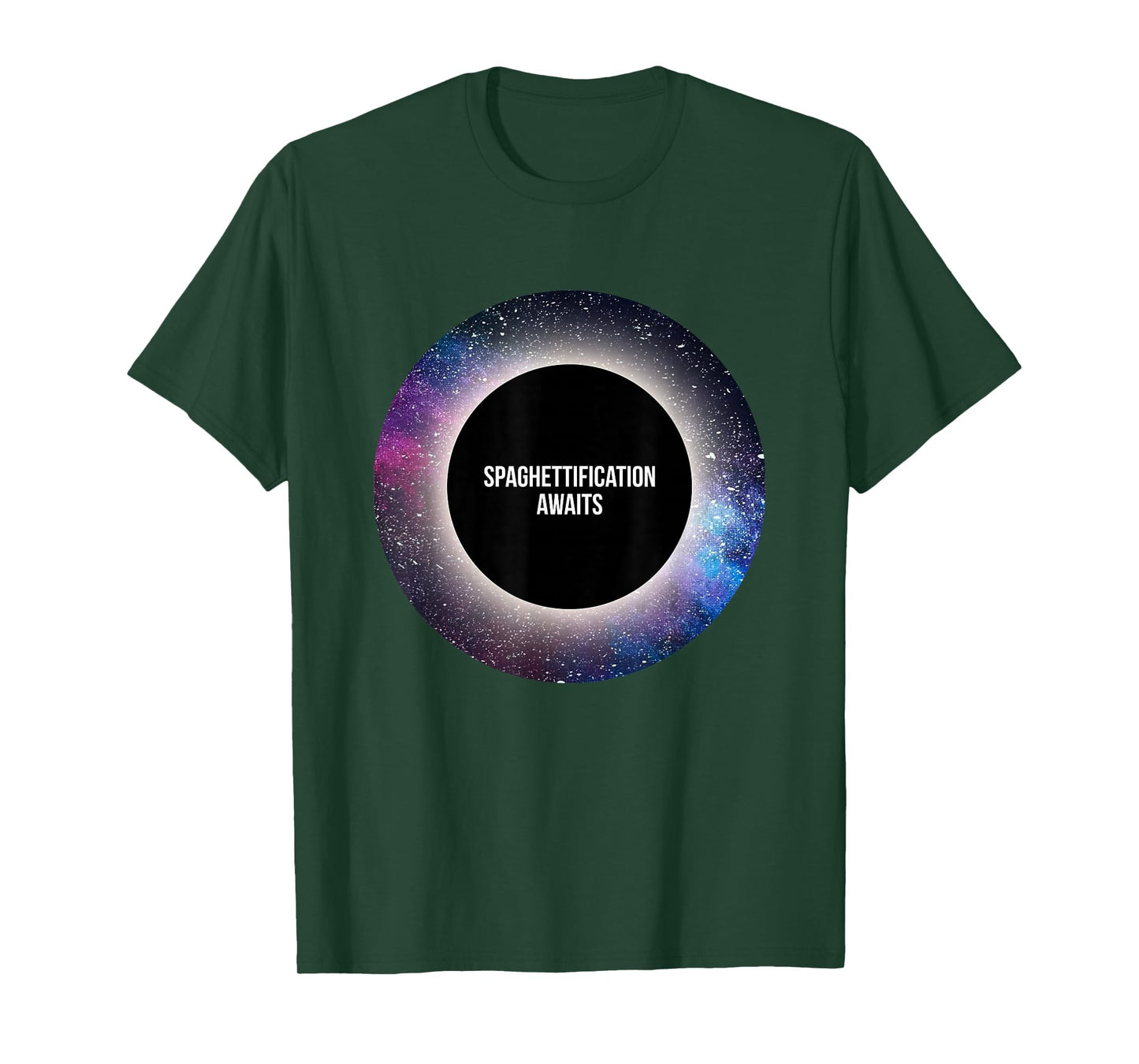 Black Hole T-shirt: Spaghettification Awaits T-Shirt