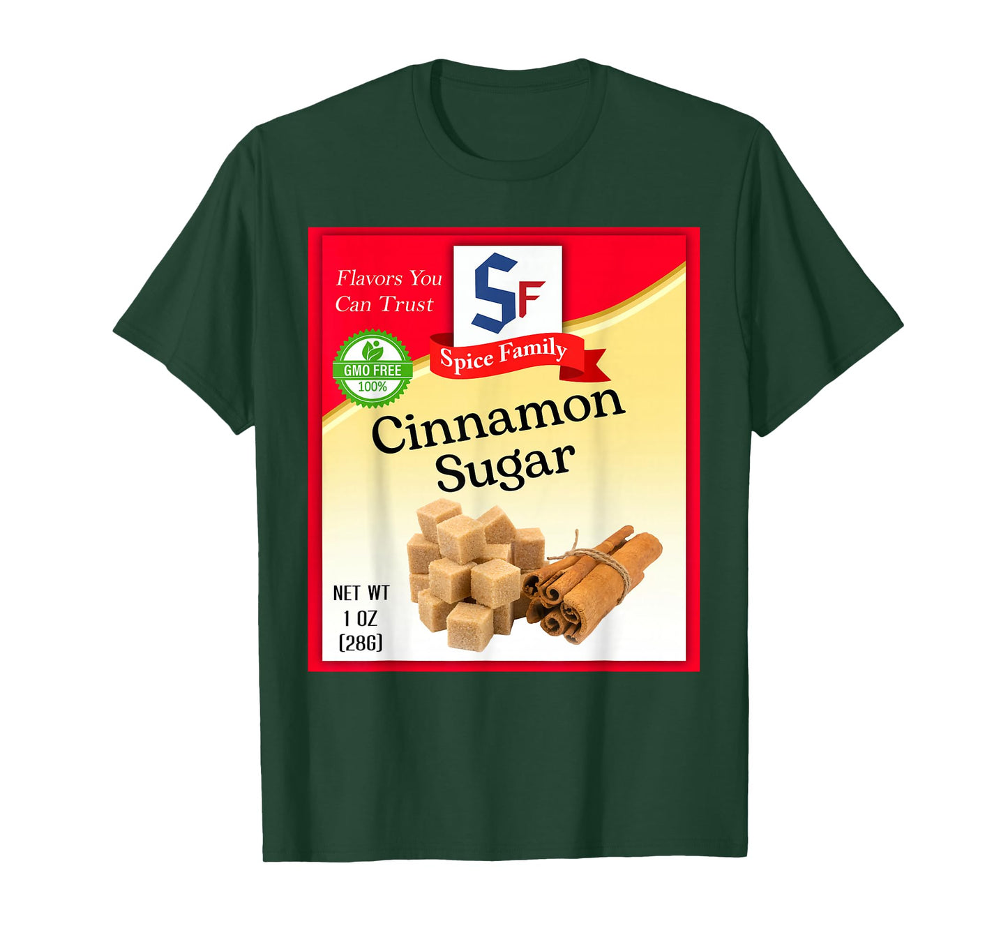 Cinnamon Sugar Group Costume Family Matching Outfit T-Shirt