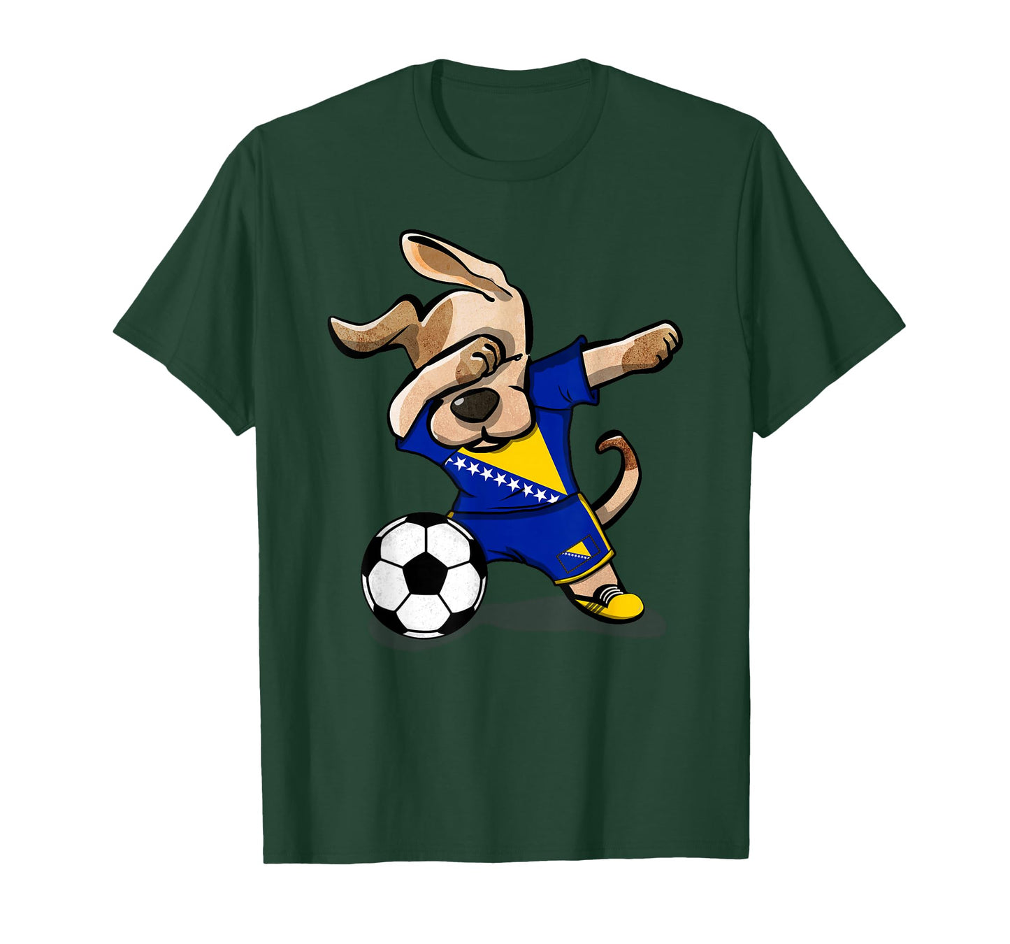 Bosnia Herzegovina Soccer Jersey Bosnian Football Lover Gift T-Shirt