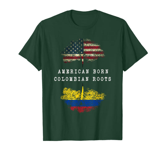 American born, Colombian roots ancestry T-shirt T-Shirt