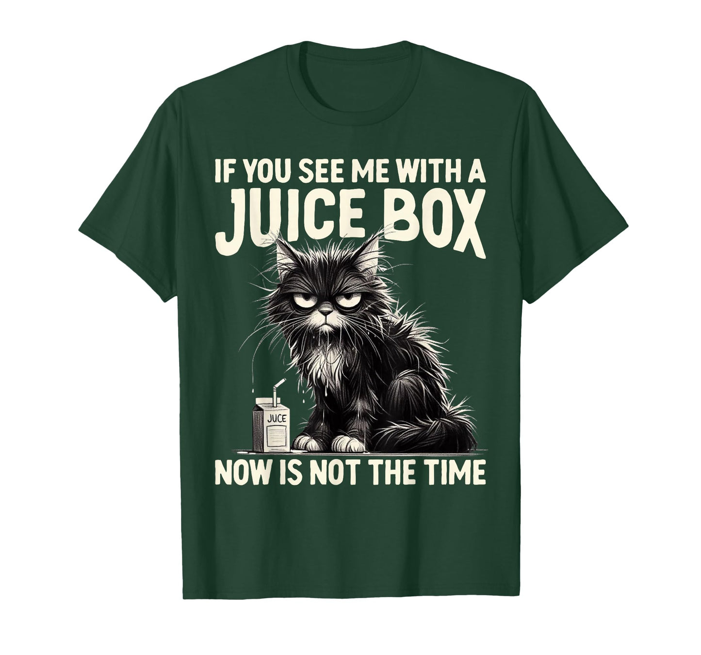 Funny T1D Cat Blood diabetes type 1 Diabetic warrior T-Shirt