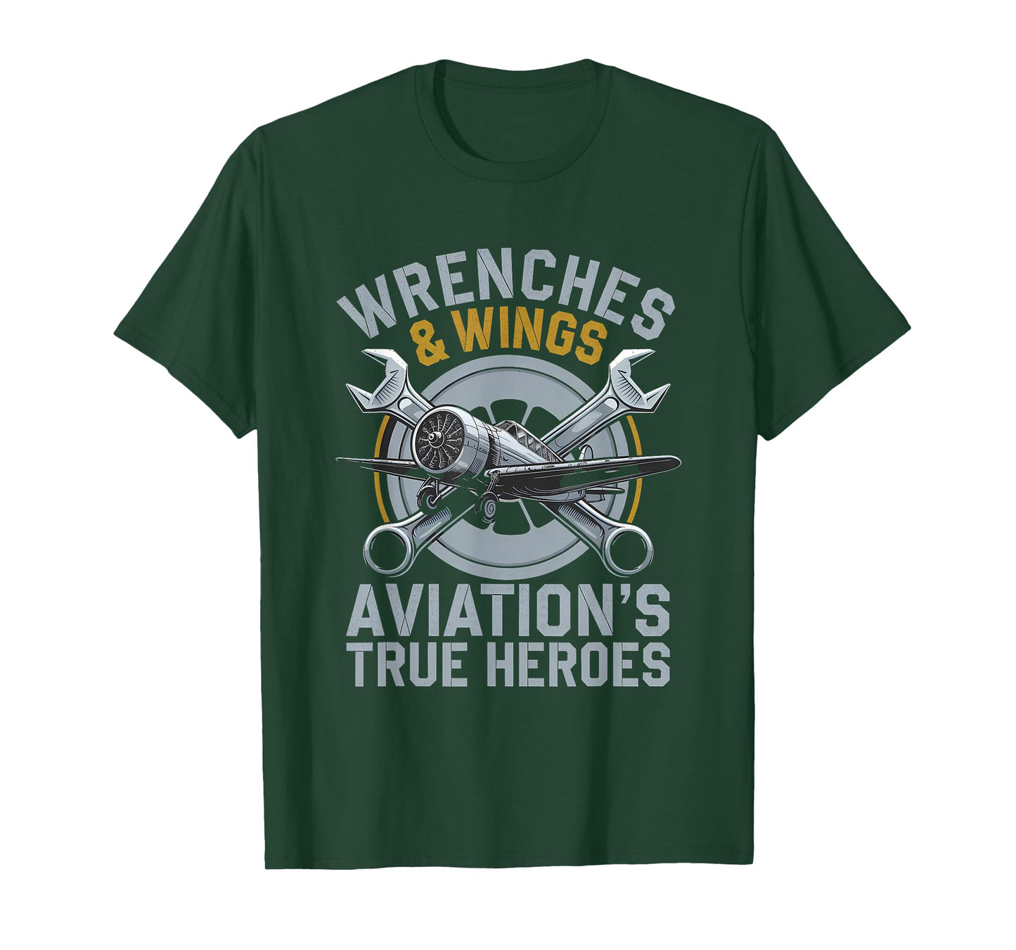Aircraft Technician Airplane Maintenance Airframe Mechanic T-Shirt