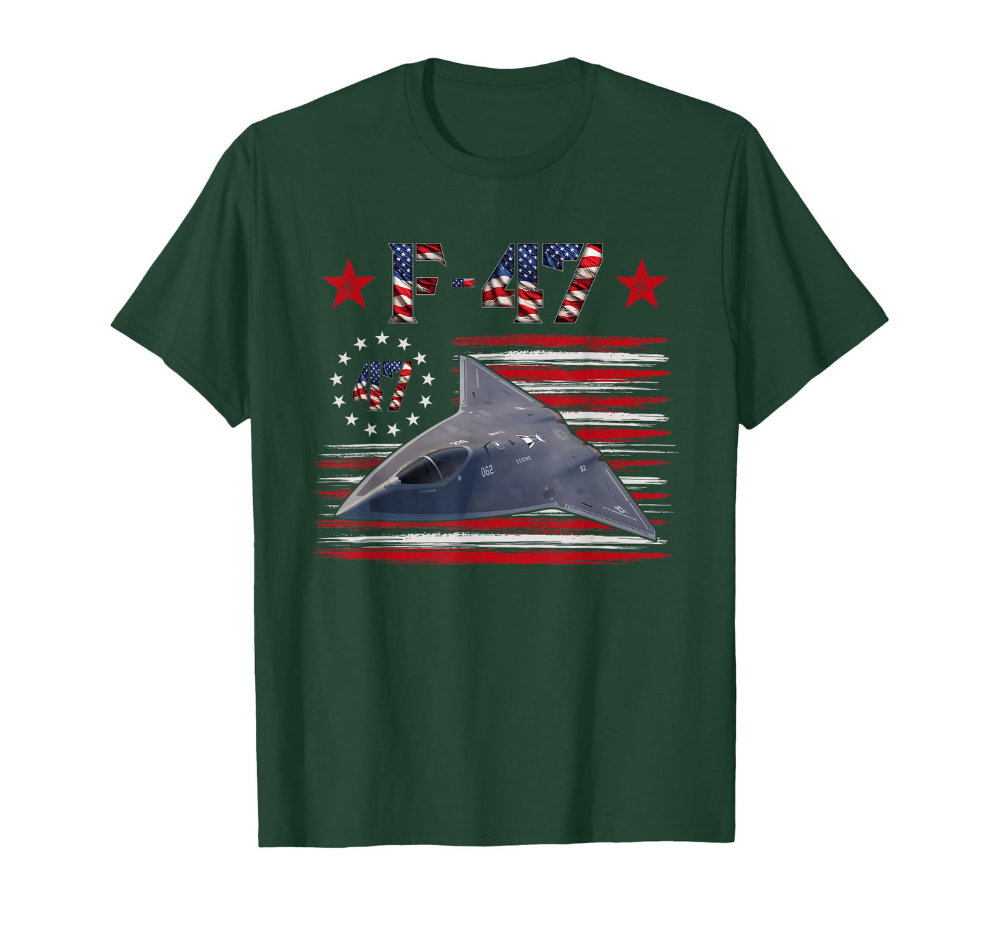F-47 6th Generation USA Superpower Dominance, F47 Aircraft T-Shirt