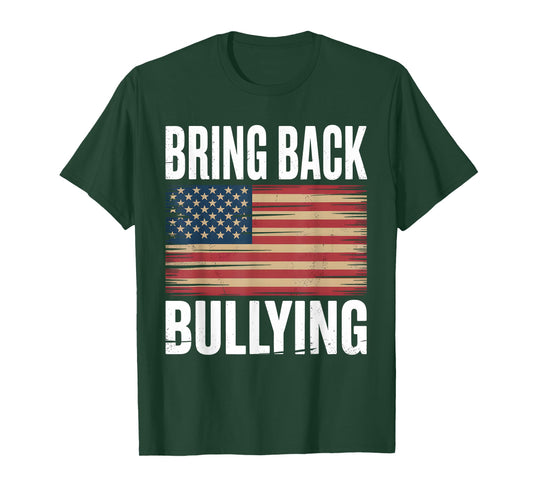BRING Back Bullying USA Flag Unity Day T-Shirt