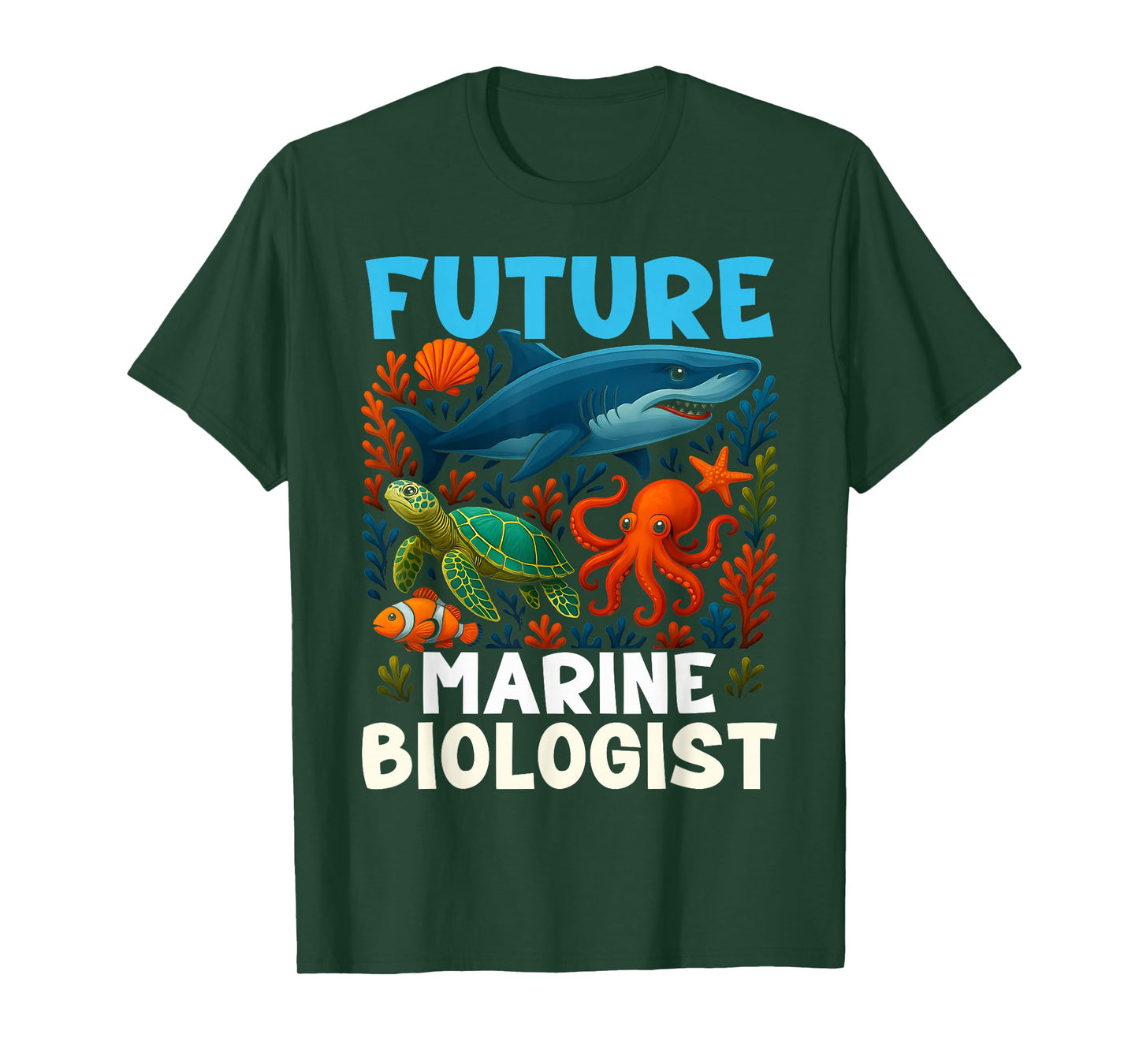 Cute Future Marine Biologist Ocean Science Student Costume T-Shirt