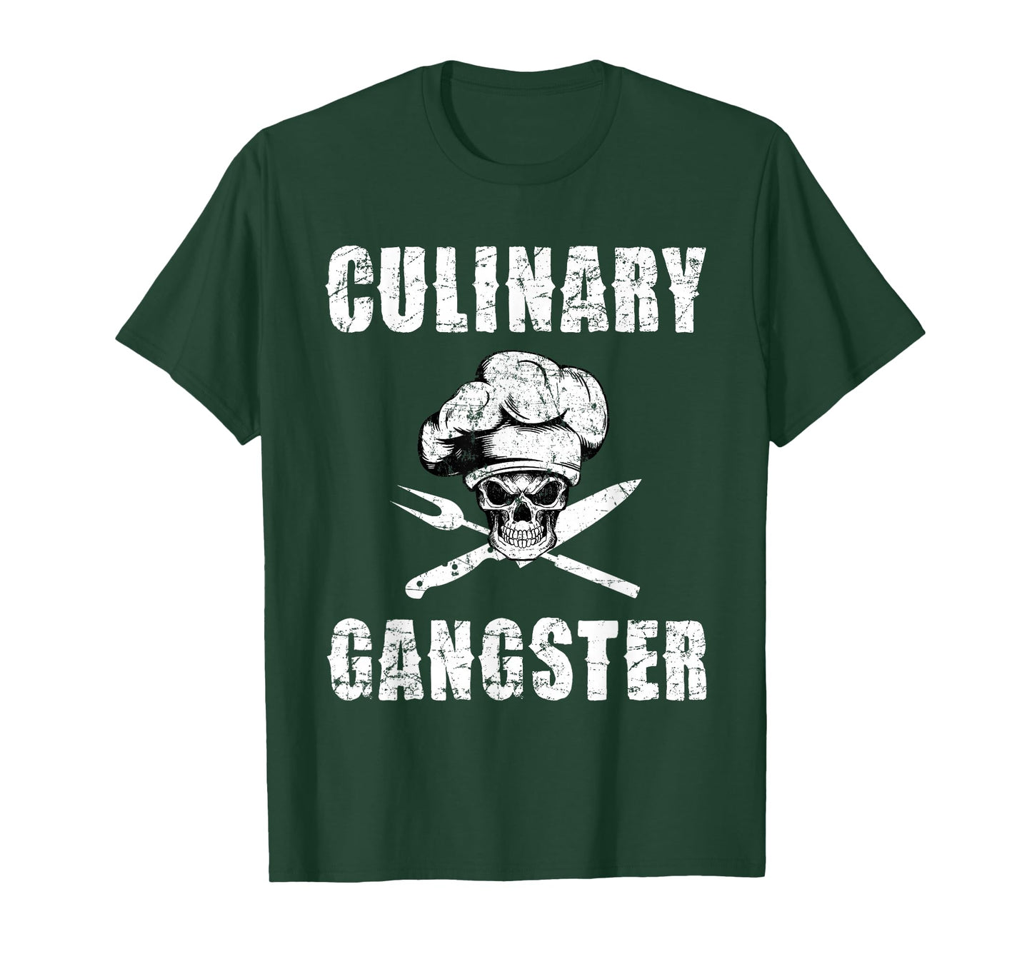 Culinary Men Women Teen Kids Culinary Gangster T-Shirt