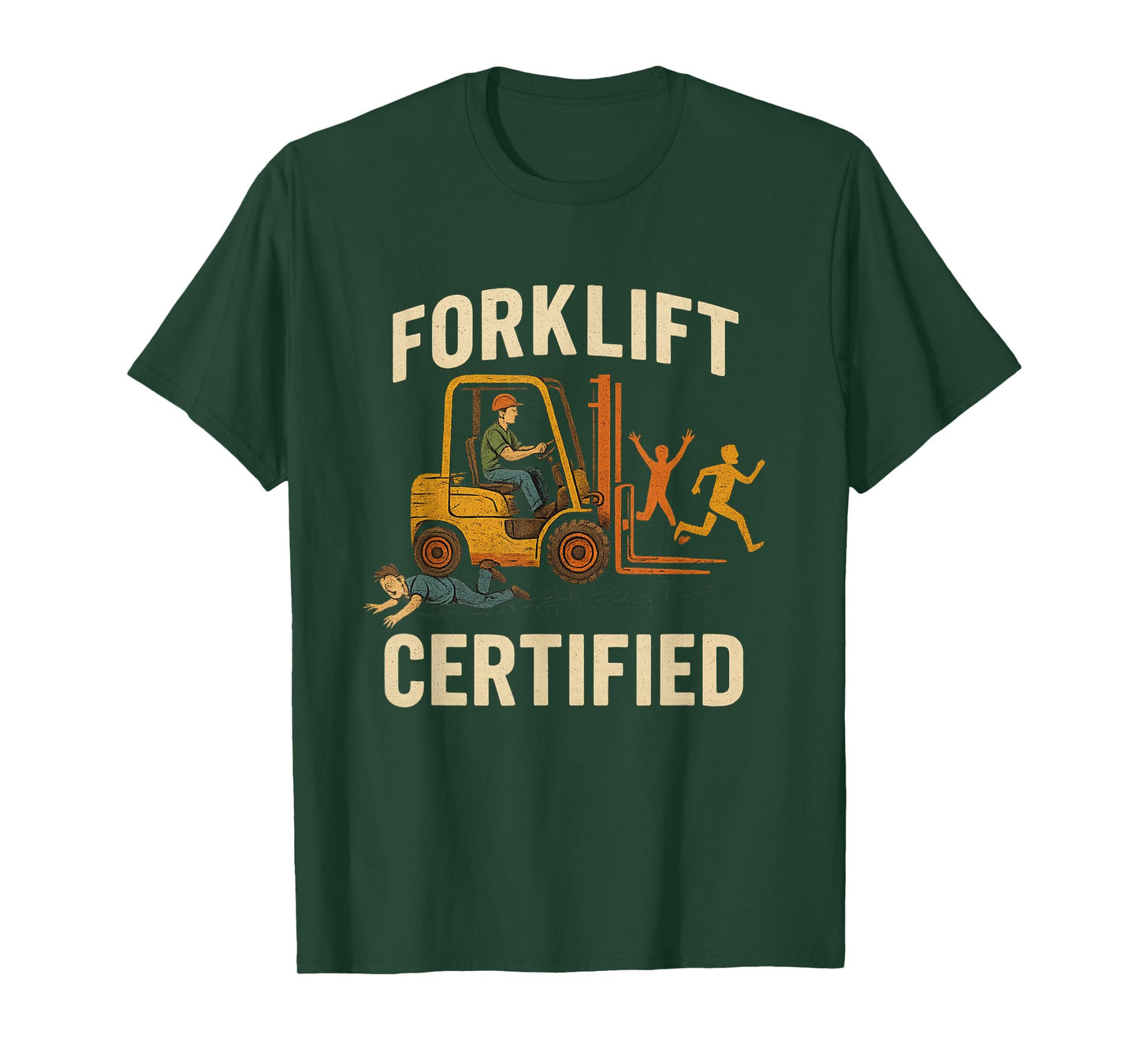 Forklift Certified Shirt, Funny Certified Forklift Operator T-Shirt