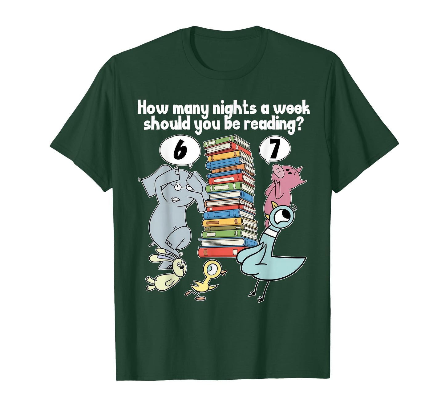 How Many Nights A Week Should You Be Reading 6–7 Meme T-Shirt