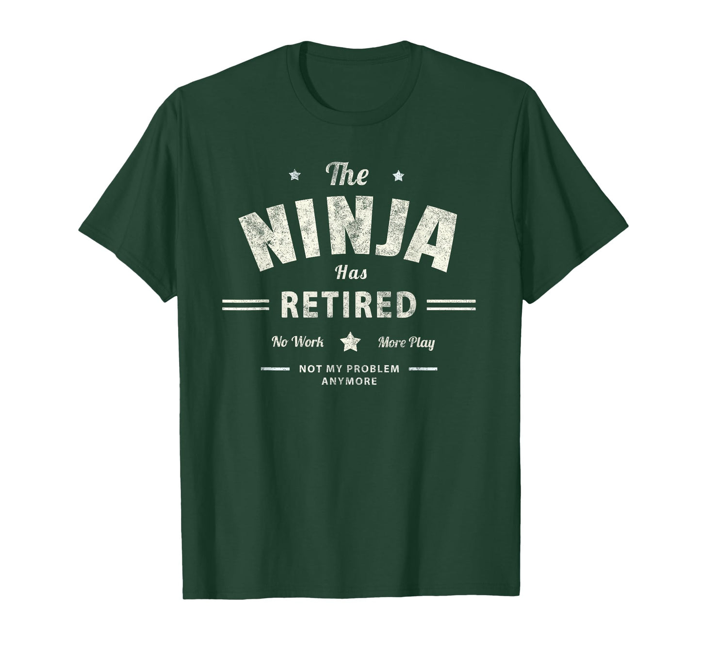 Cute NINJA HAS RETIRED Best Employee Retirement Nurse Worker T-Shirt