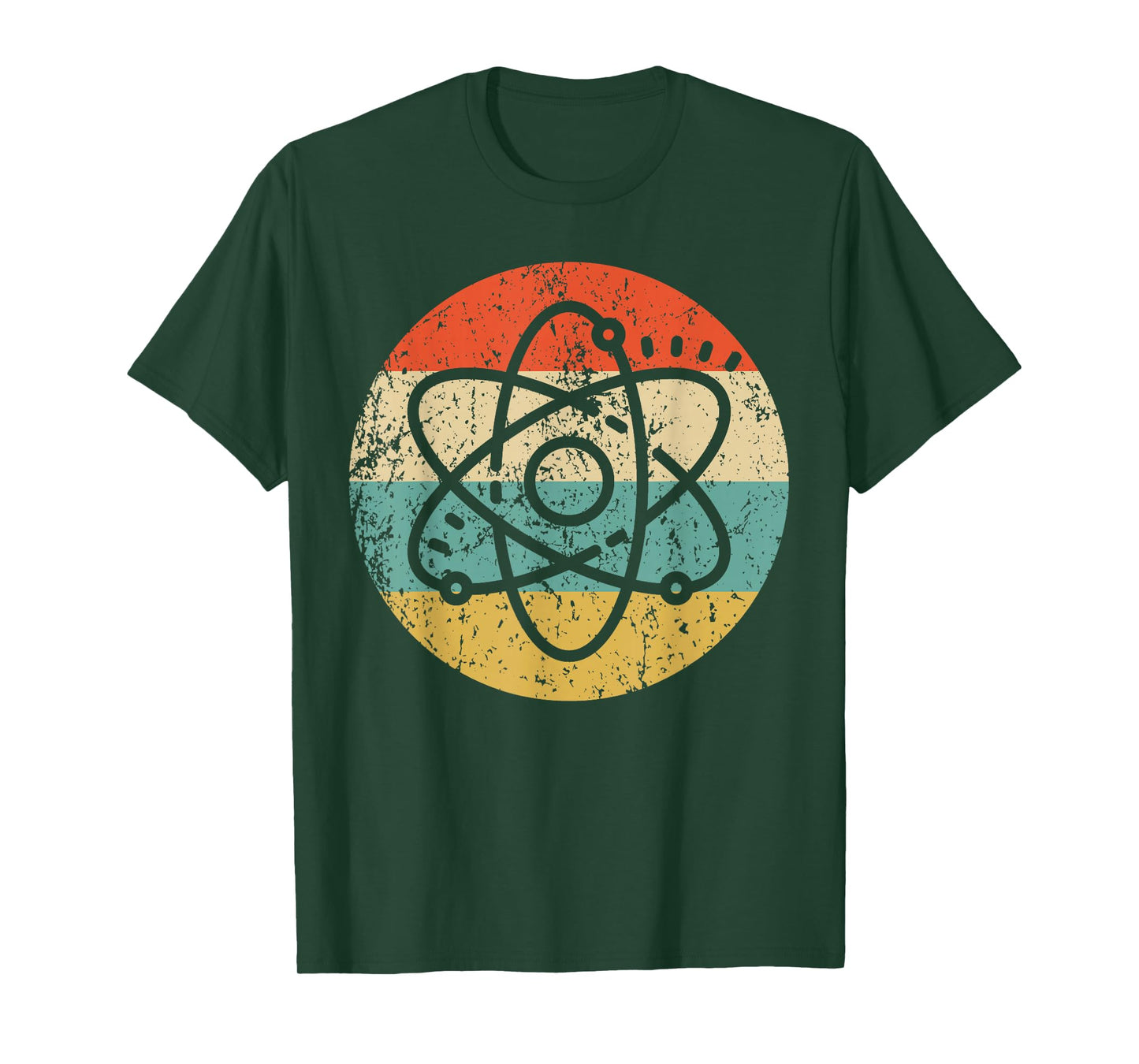 Atom Retro Style Science T-Shirt