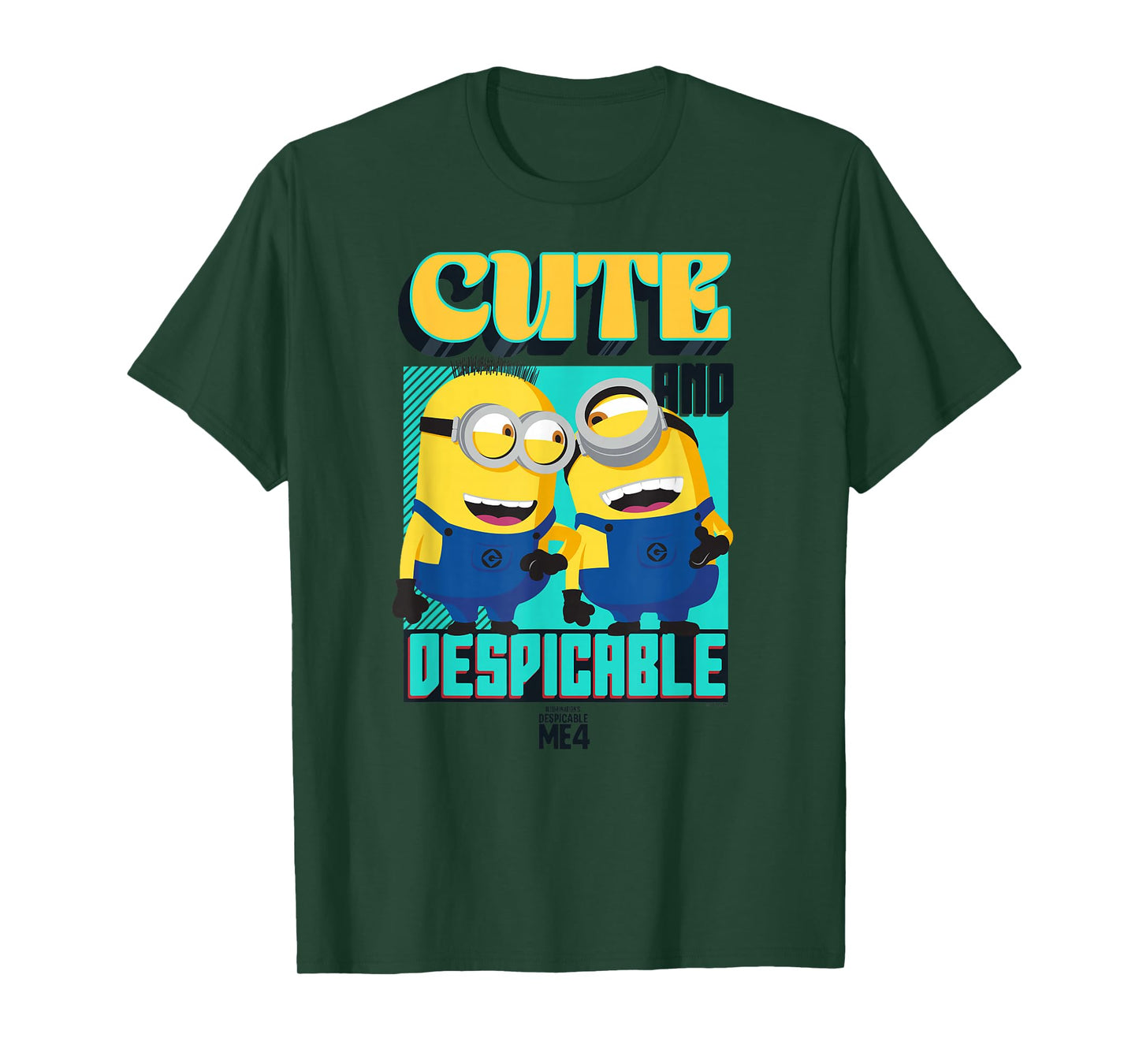 Minions Despicable Me 4 Cute and Despicable T-Shirt