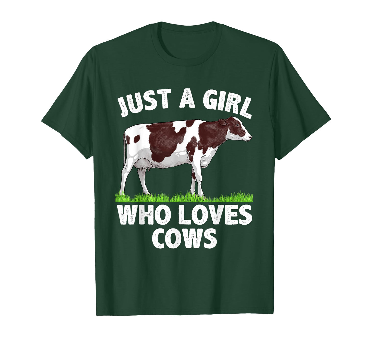 Cool Cow Design For Women Girls Cow Lover Farmer Farm Animal T-Shirt