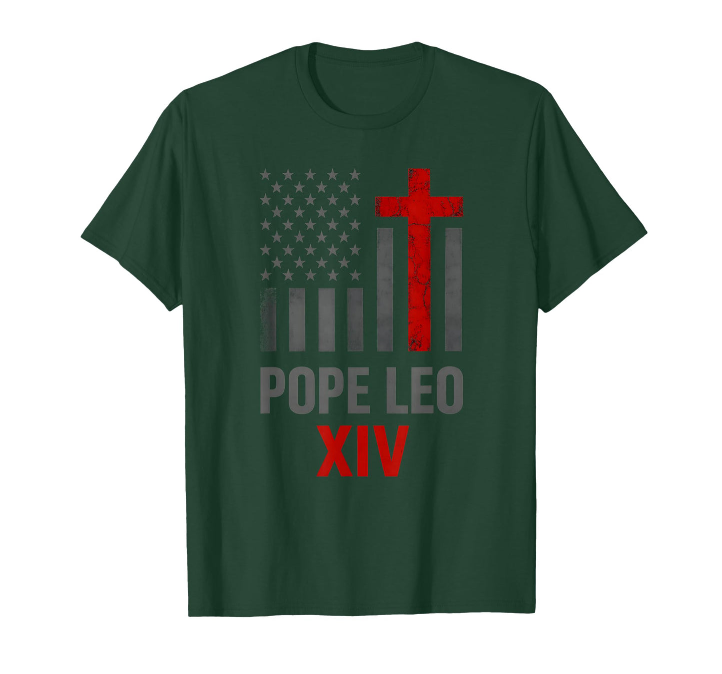 First American Pope Leo XIV Catholic Religious Men Women T-Shirt