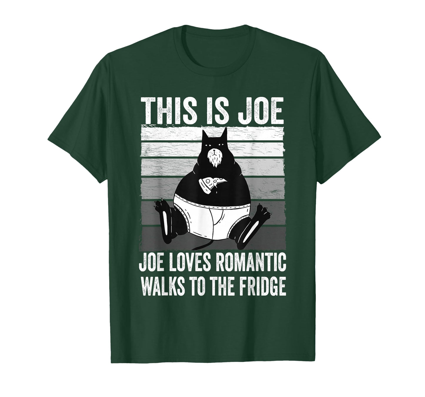 This Is Joe Fat Vintage Cat T-Shirt