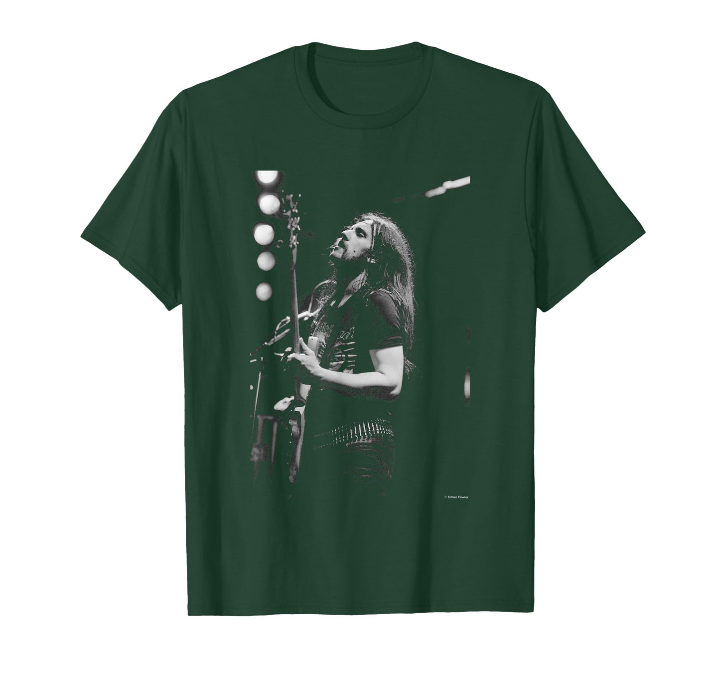 Lemmy Kilmister Motorhead Live 1979 by Simon Fowler T-Shirt