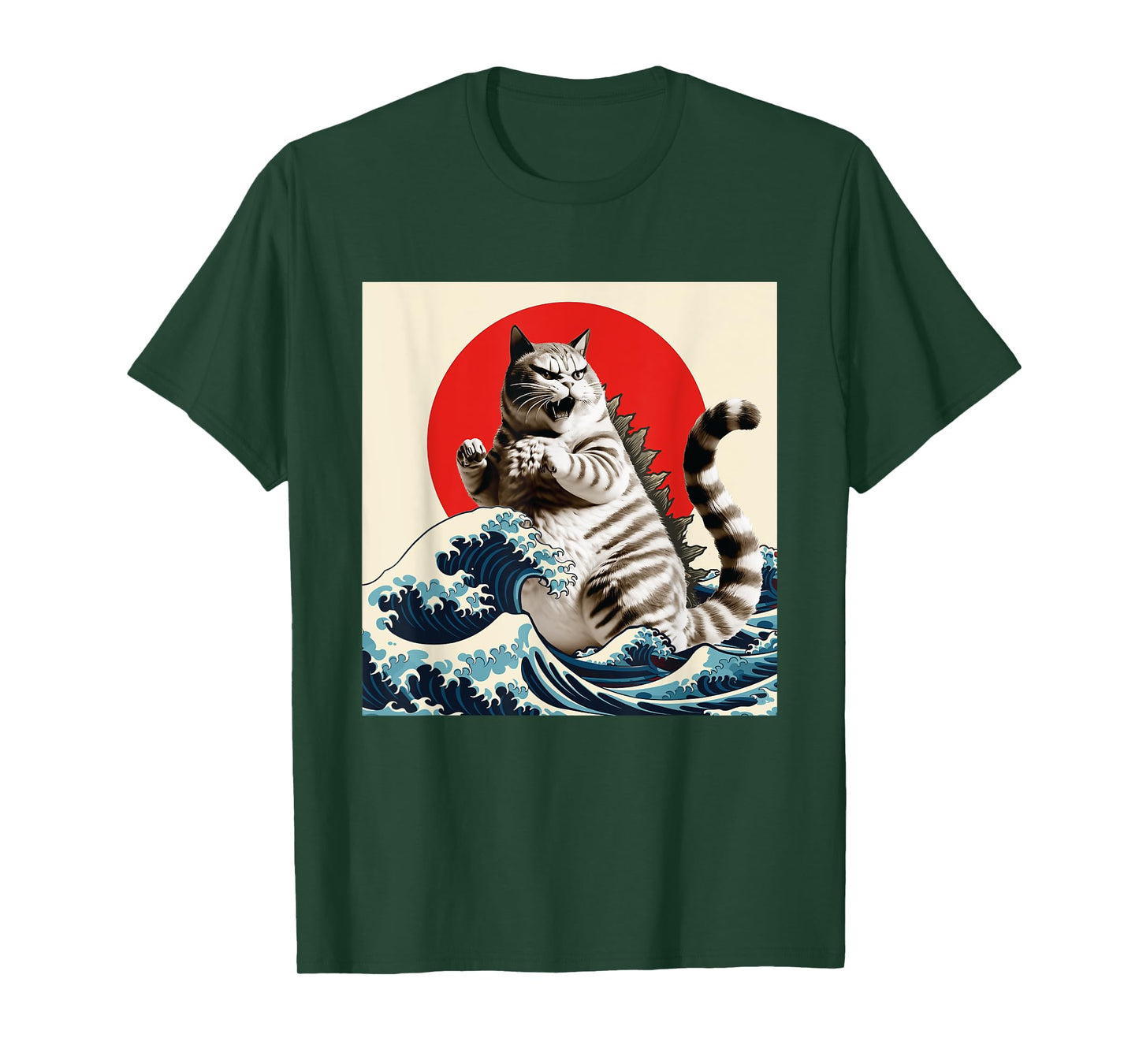 Catzilla - Cat Lover Kitten Owner Kitty T-Shirt for Men Women Girls Kids