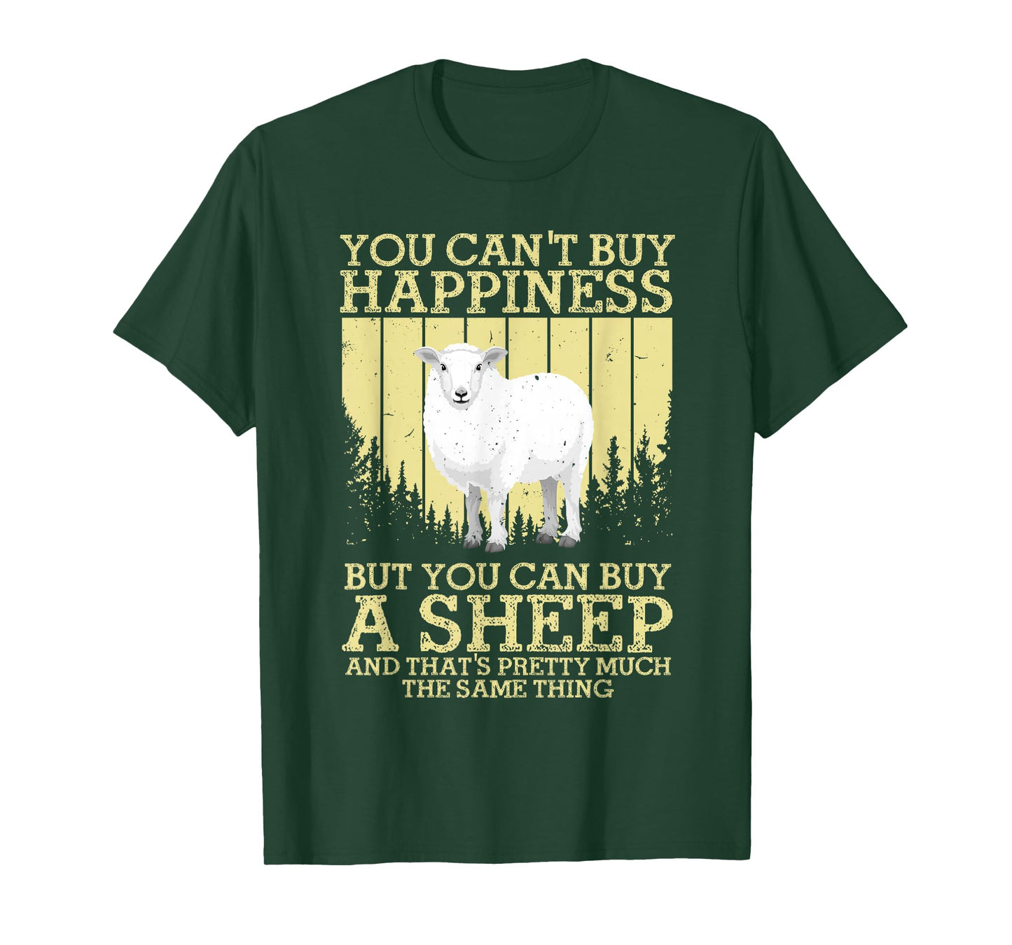 Cute Sheep Design For Men Women Kids Livestock Sheep Lovers T-Shirt