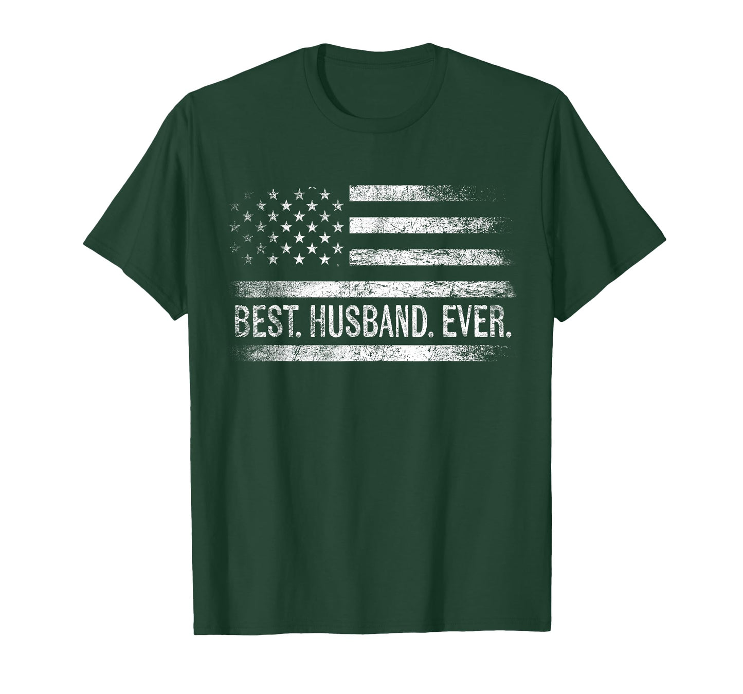 Best Husband Ever American Flag Gifts Husband Father's Day T-Shirt