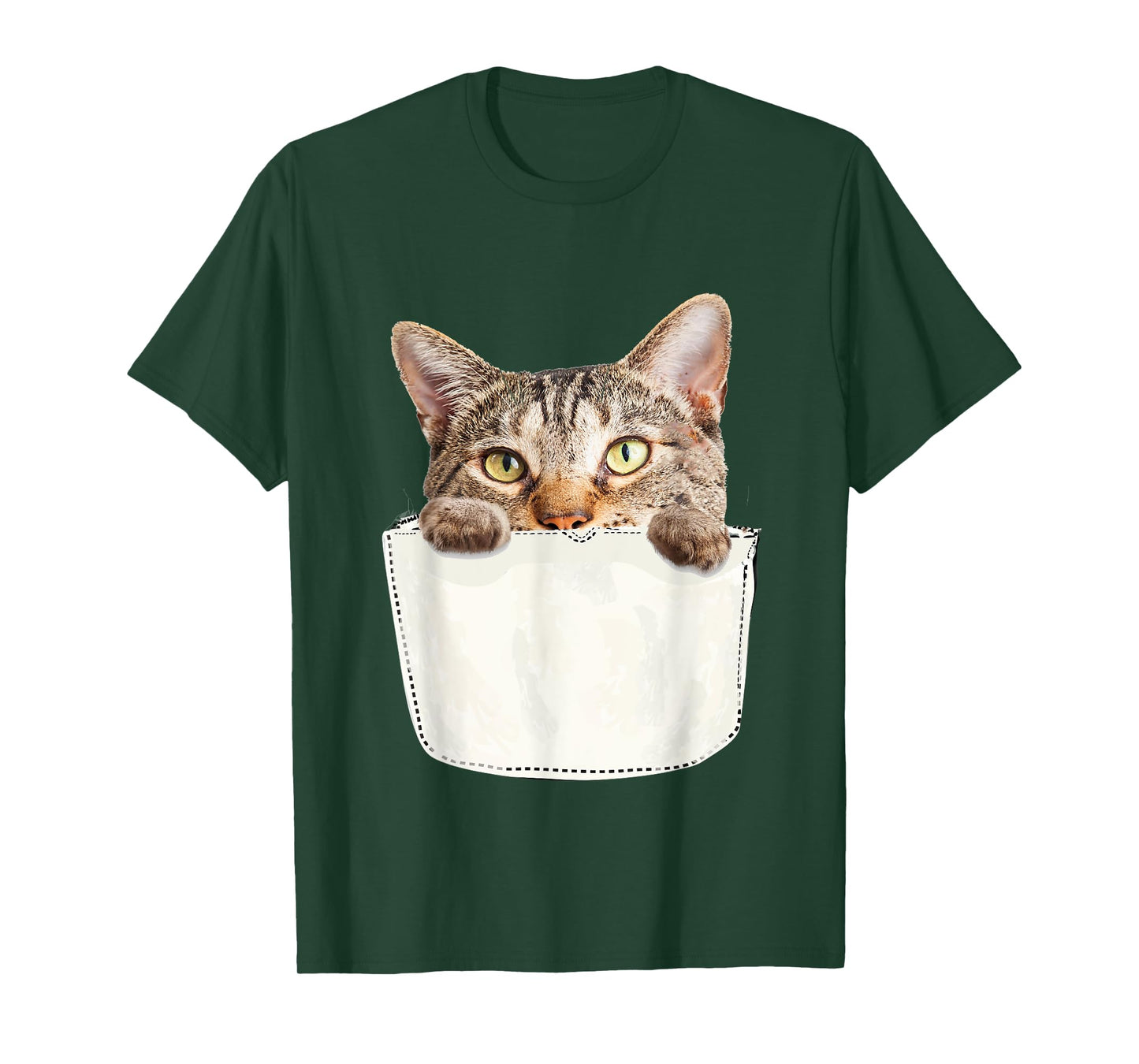 Kangaroo Pocket Cat Tshirt Baby Kitten In Pouch Shirt Men Women Girls Kids T-Shirt
