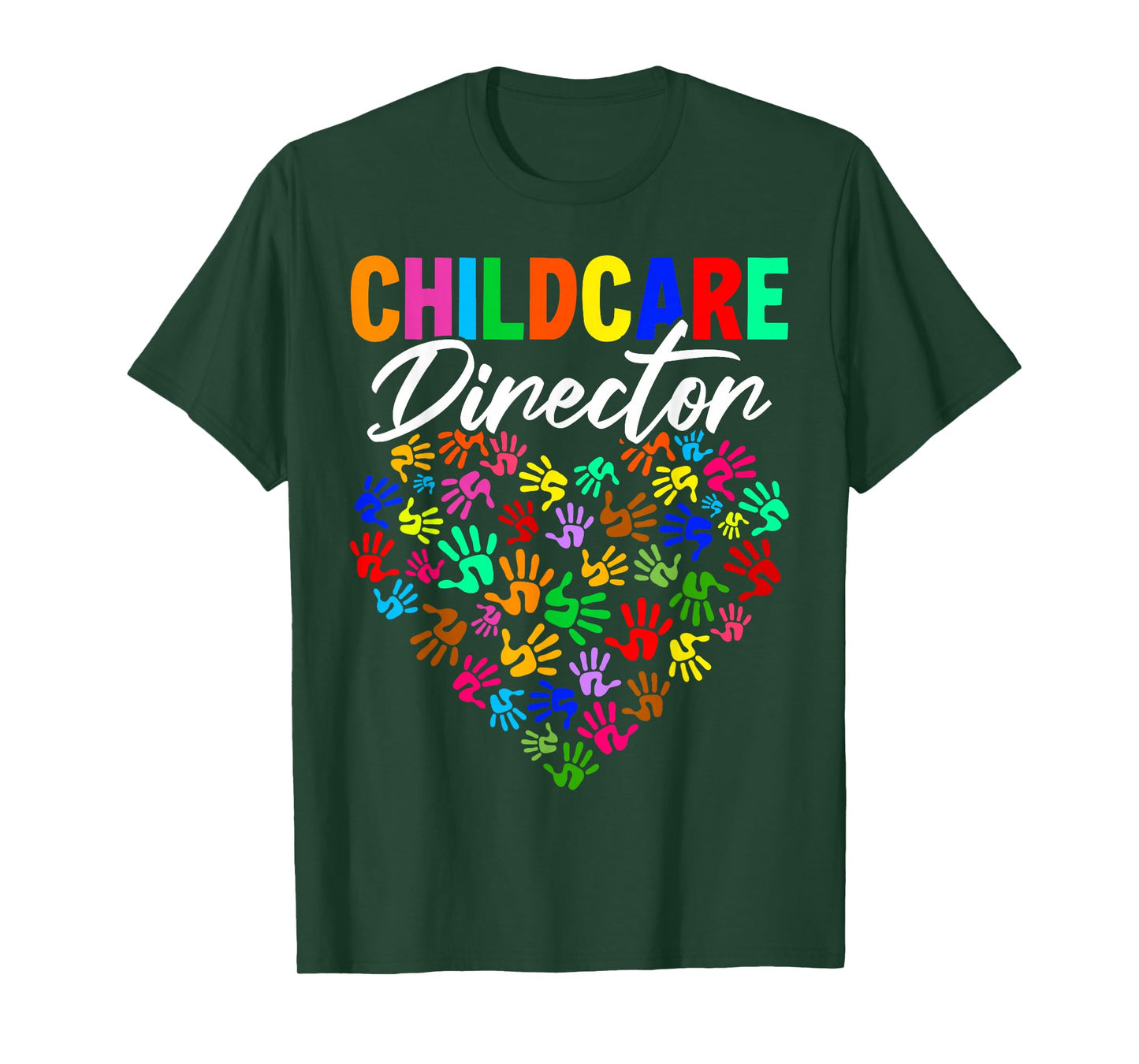 Cute Childcare Director Heart T-Shirt
