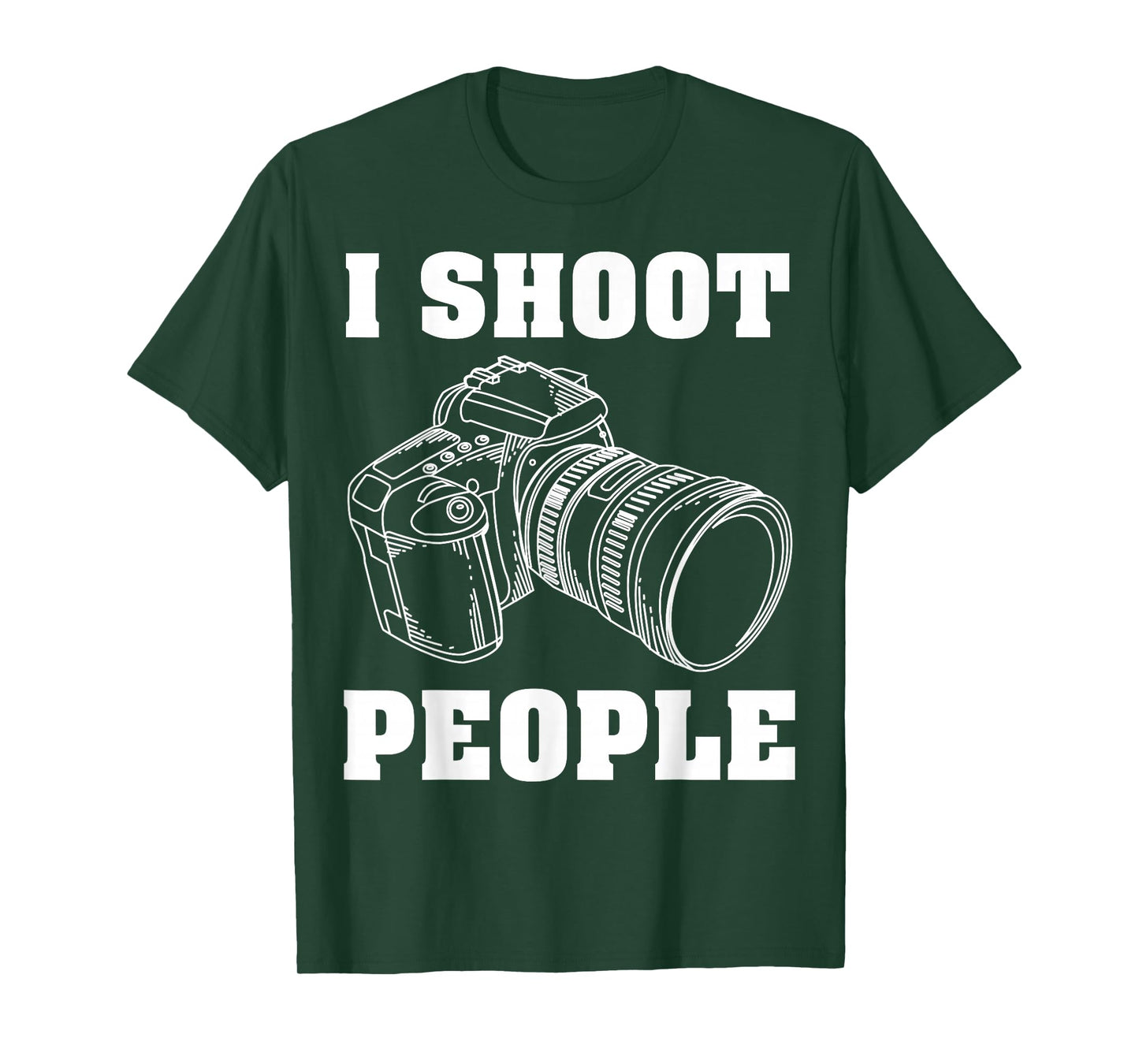 I Shoot People | Cute I Love Photography T-Shirt