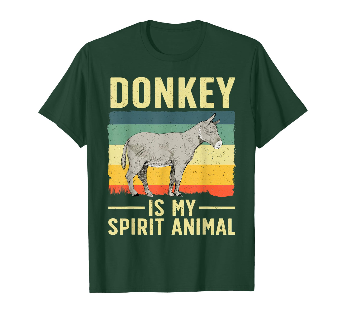 Cool Donkey Design For Men Women Farmer Wild Donkey Lover T-Shirt