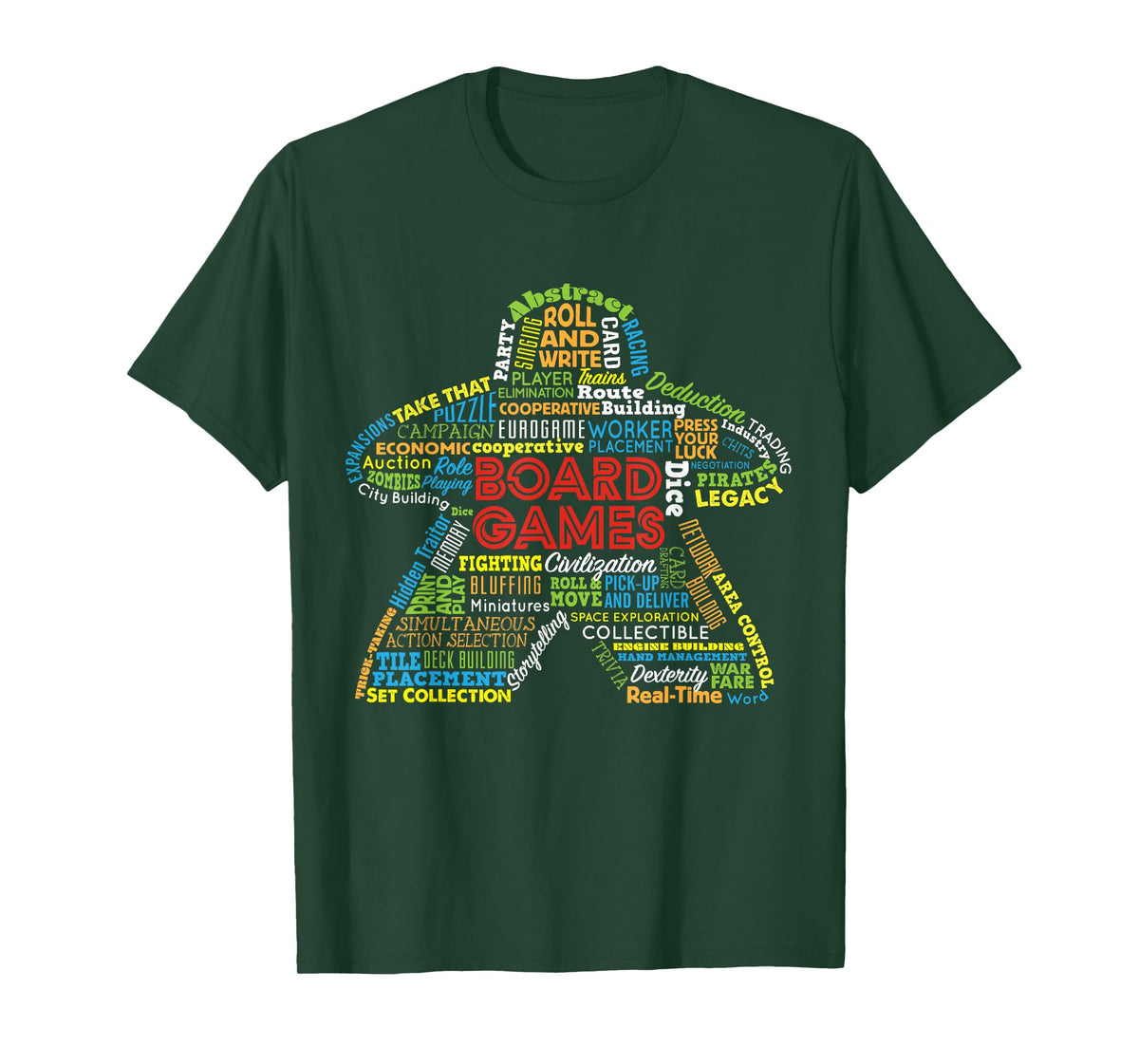 Board Game Mechanics T-Shirt
