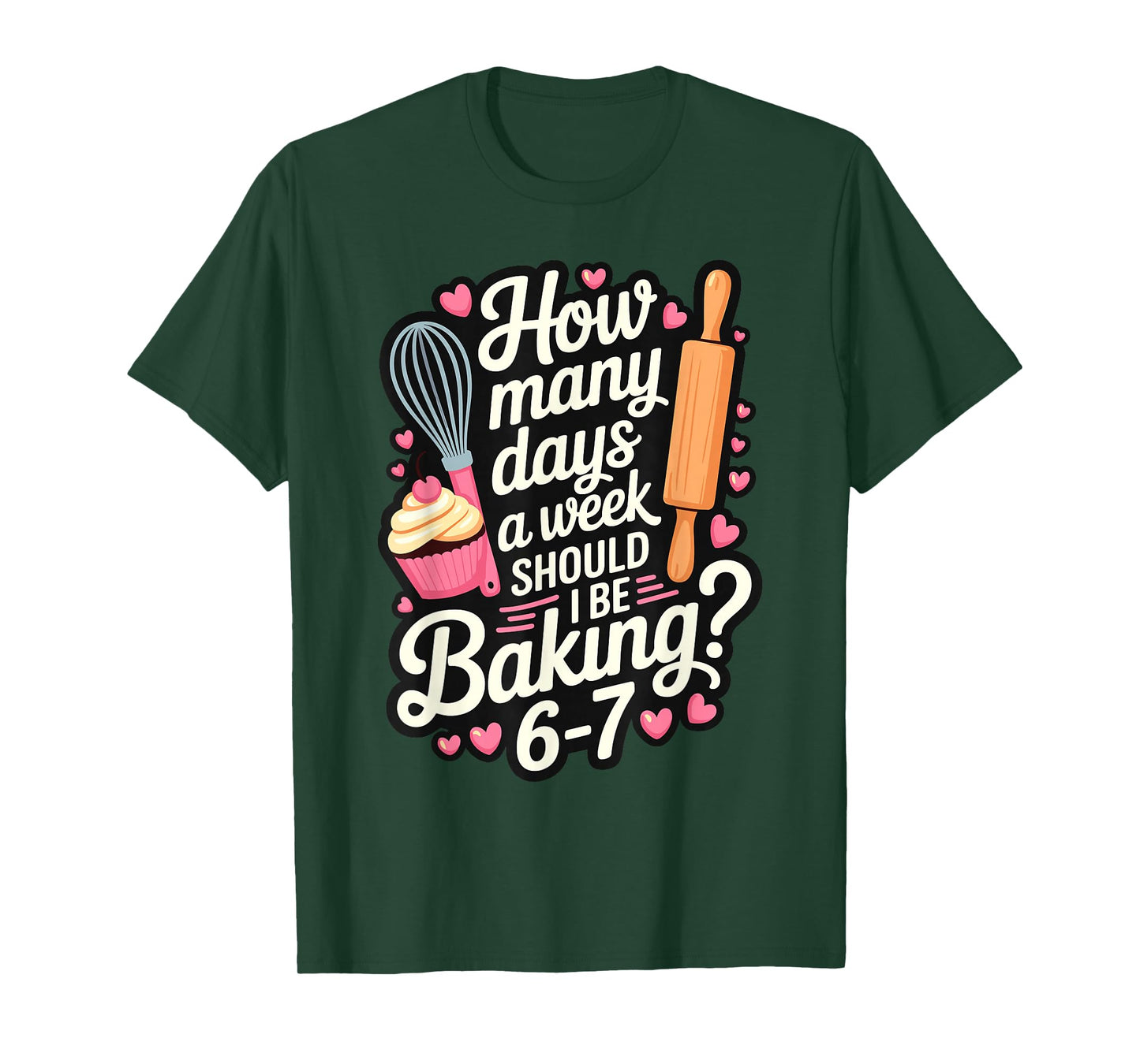 6-7 Funny Baking 67 Six Seven Meme T-Shirt