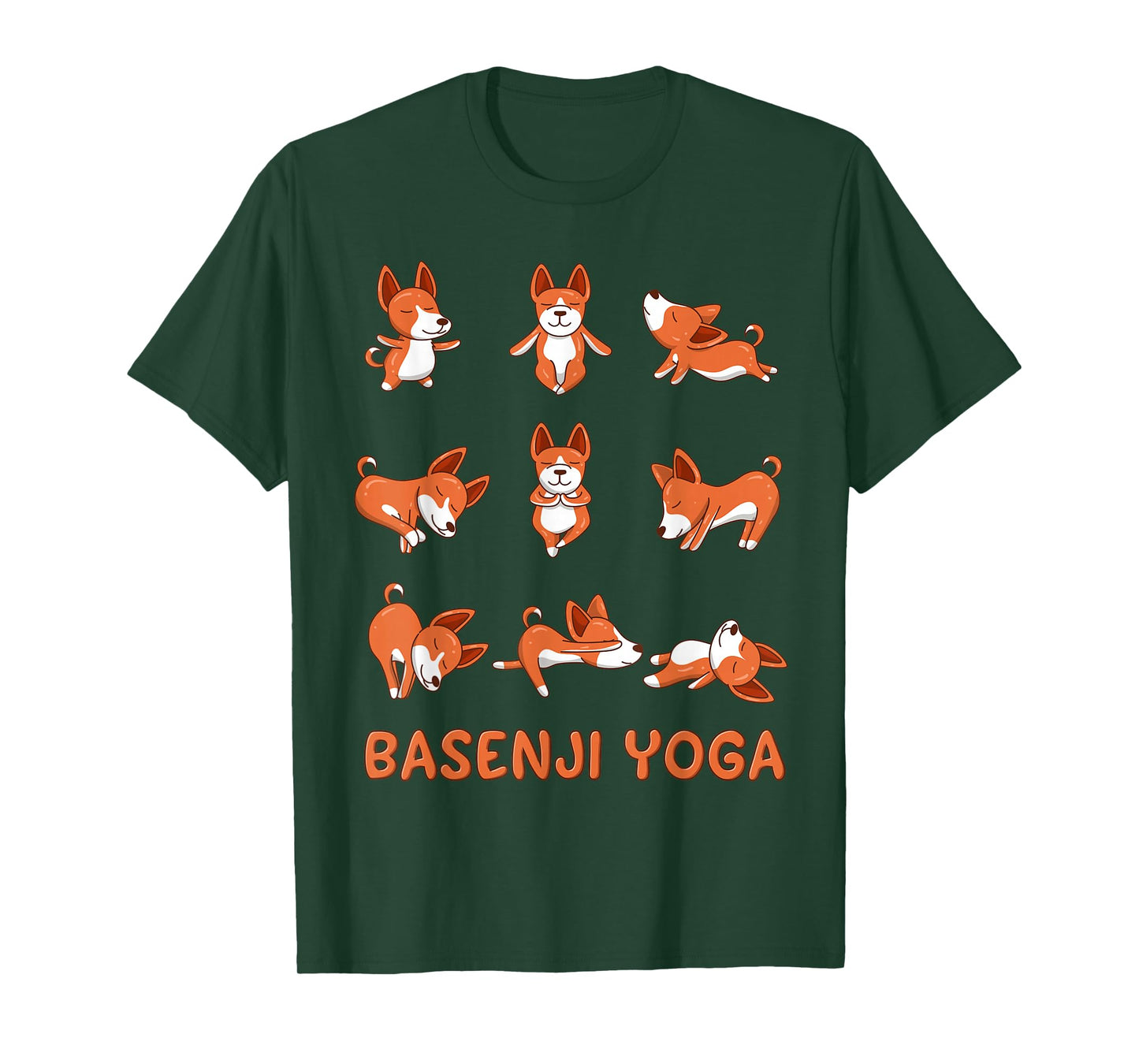 Basenji Yoga shirt Basenji Yoga Pose Meditation T-Shirt
