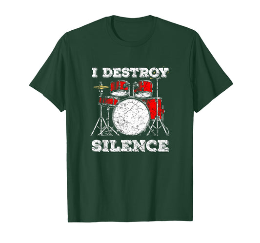 Drummer Boy and Drummer Girl Tshirt for a Drum Lover T-Shirt