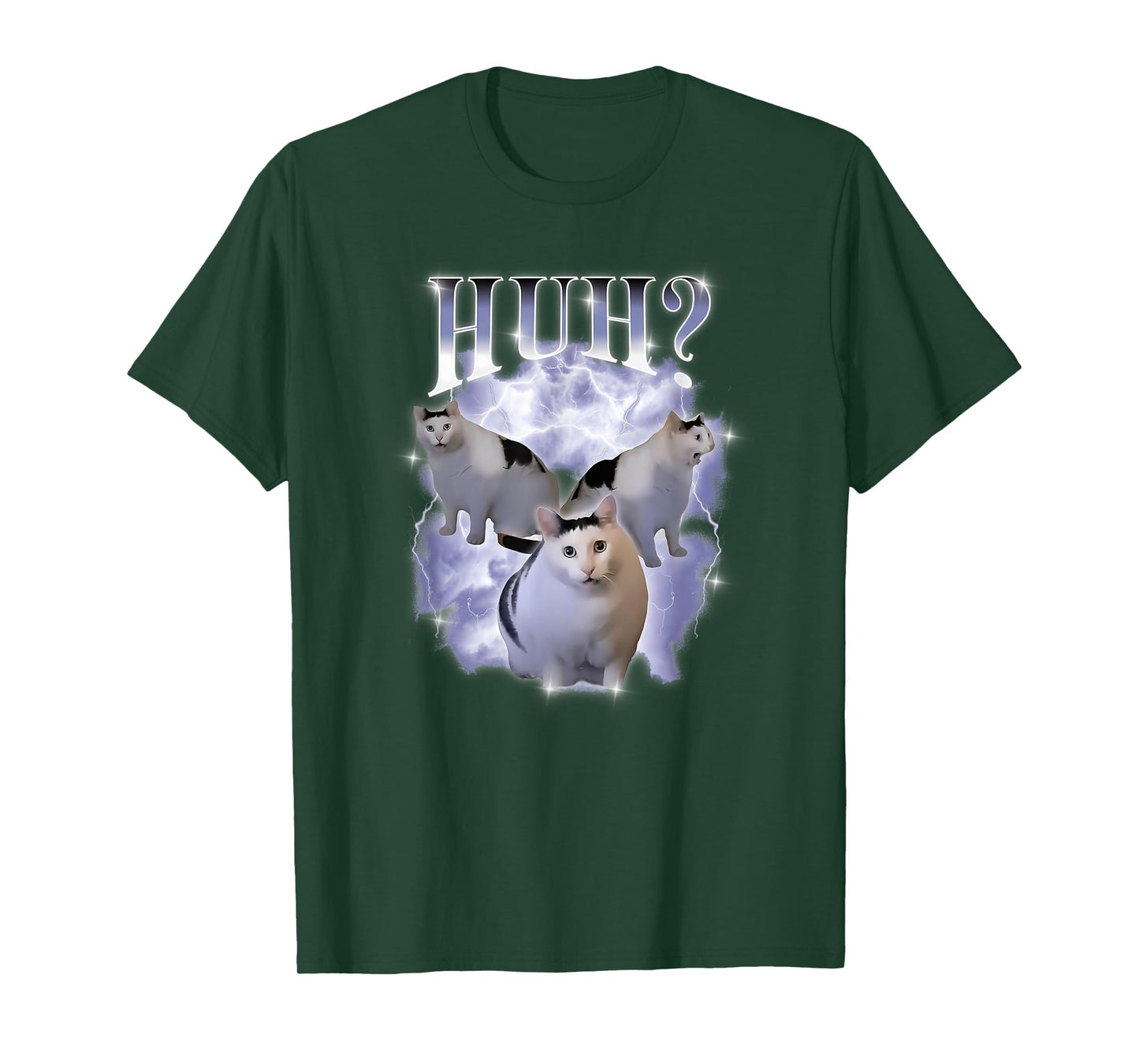 Huh Cat Chonky Meme Cat Lovers Humor T-Shirt