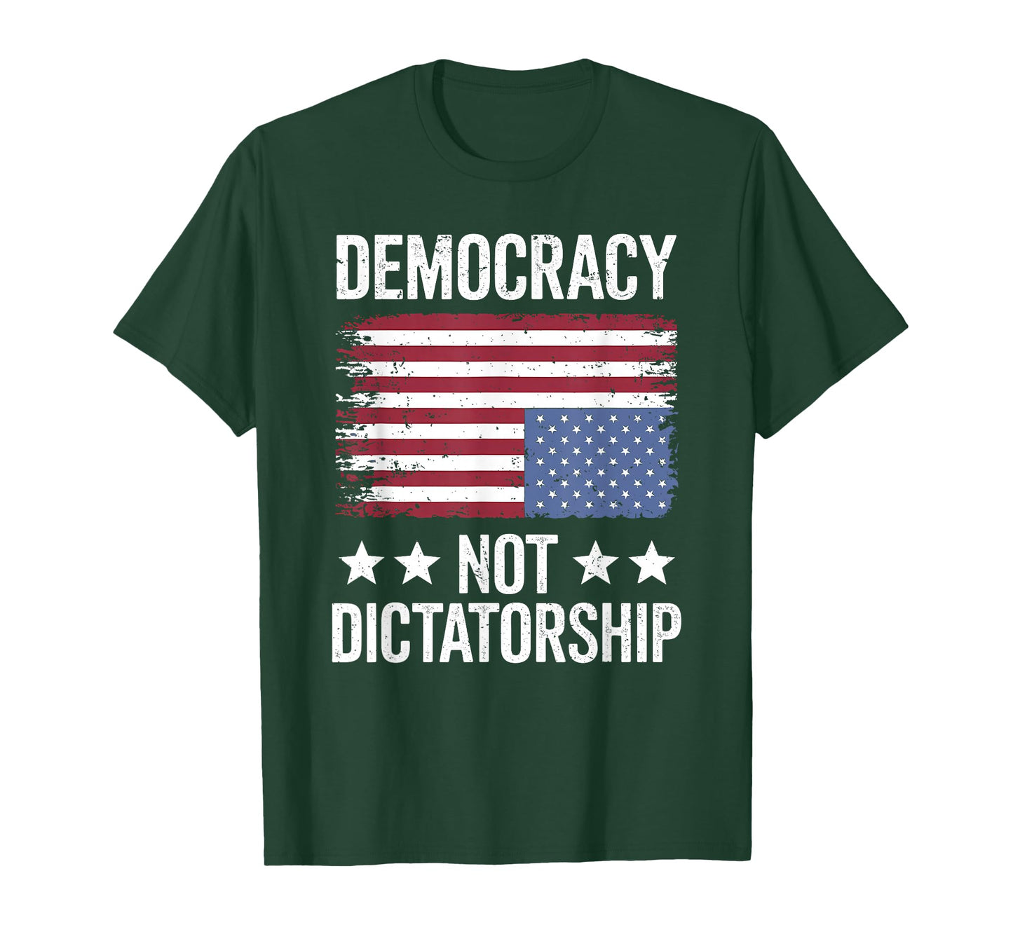 Pro Democracy Anti Dictatorship Anti MAGA Anti Oligarchy T-Shirt