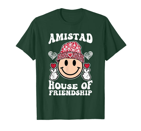 Amistad House Of Friendship Friendly School Spirit Kids T-Shirt