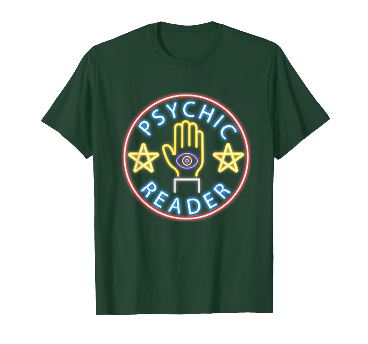 Psychic Reader Fortune Teller Tarot Horoscope Halloween T-Shirt