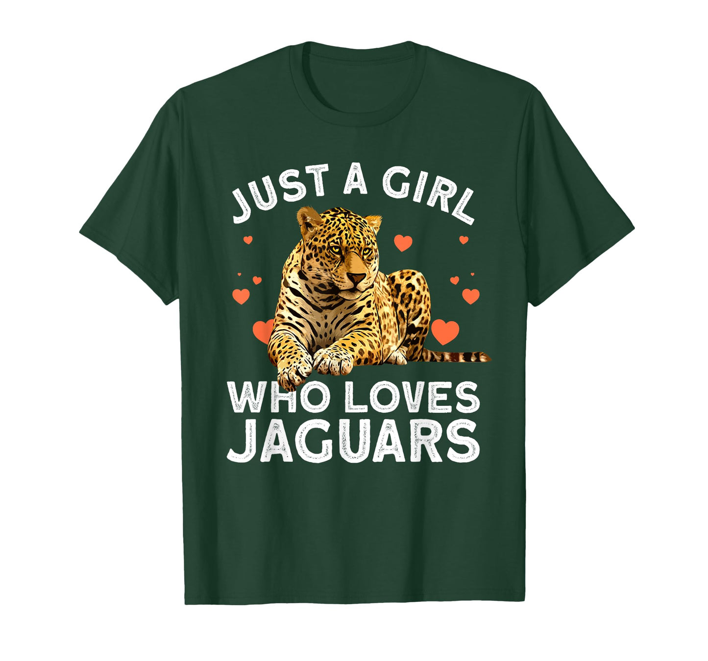 Cool Jaguar Design For Women Girls Cat Animal Jaguar Lover T-Shirt