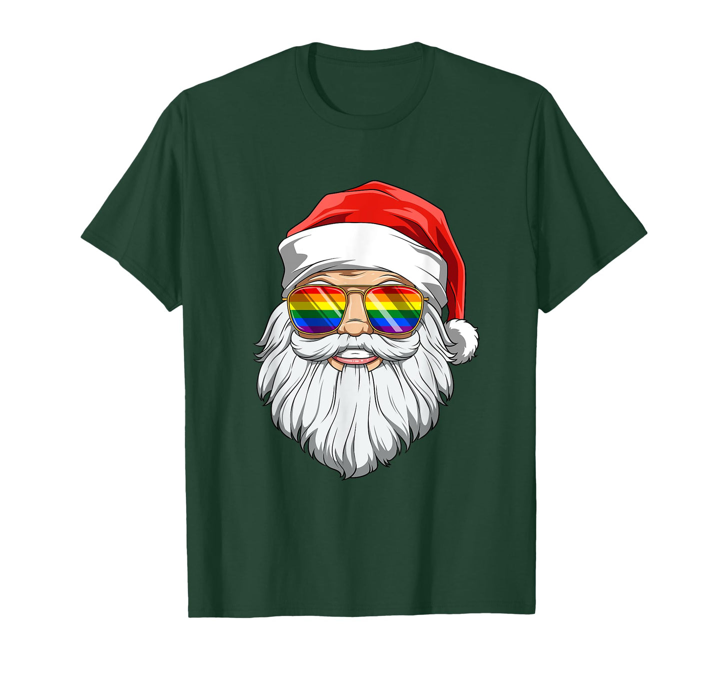 Gay Santa Claus LGBTQ Christmas T-Shirt