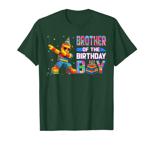 Brother Of The Birthday Boy Family Matching Party T-Shirt