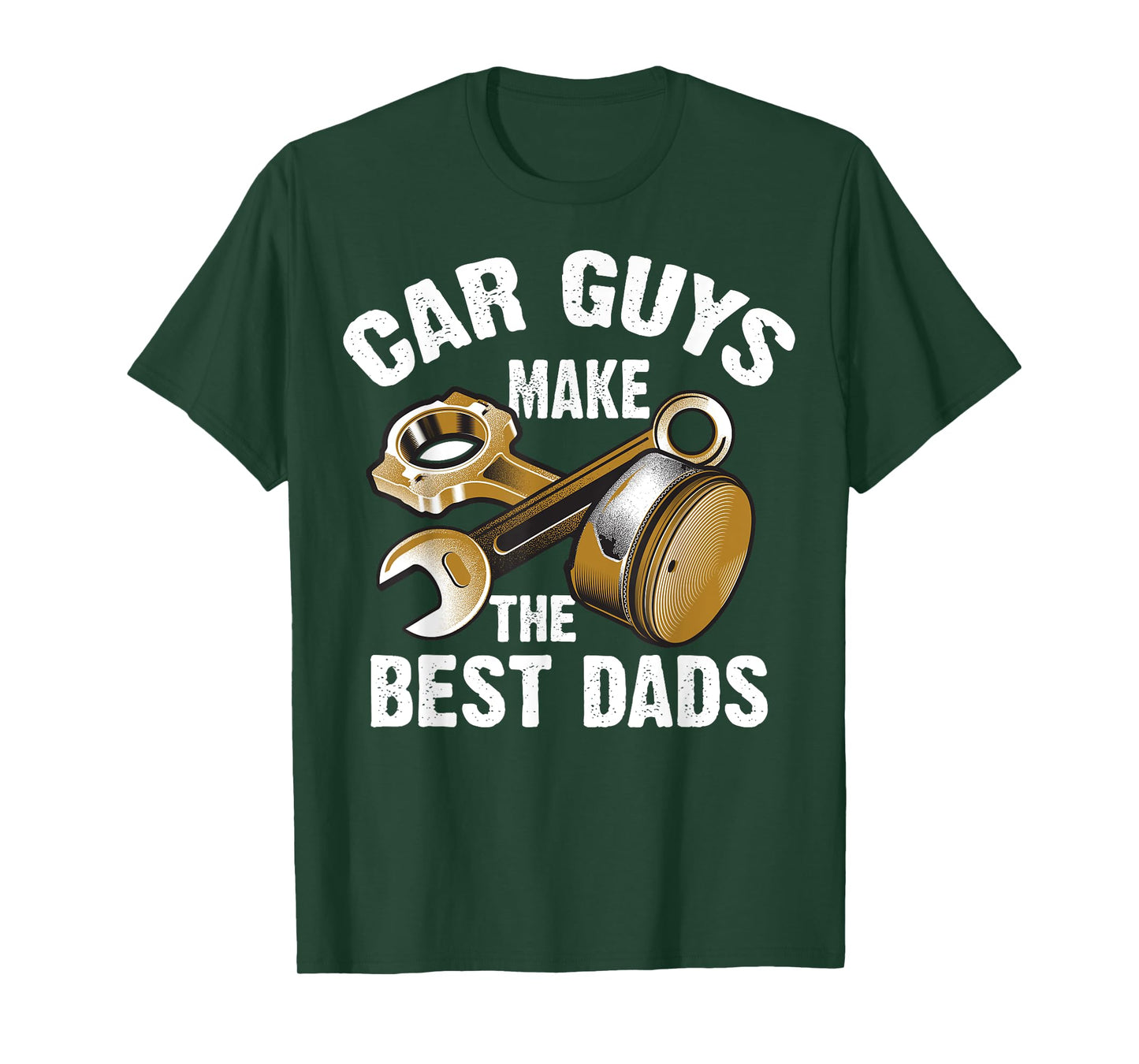 Cute Funny Car Guys Make The Best Dads Shirt Garage Gift
