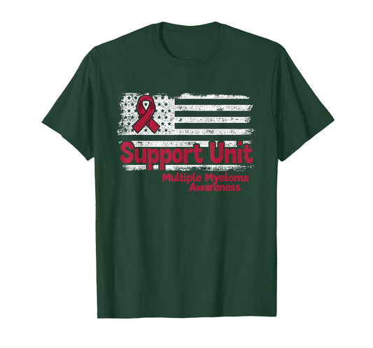 Multiple Myeloma Support Unit Multiple Myeloma Awareness T-Shirt