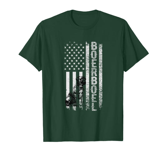 Boerboel Dog dog lover dog mom Patriotic Merica T-Shirt