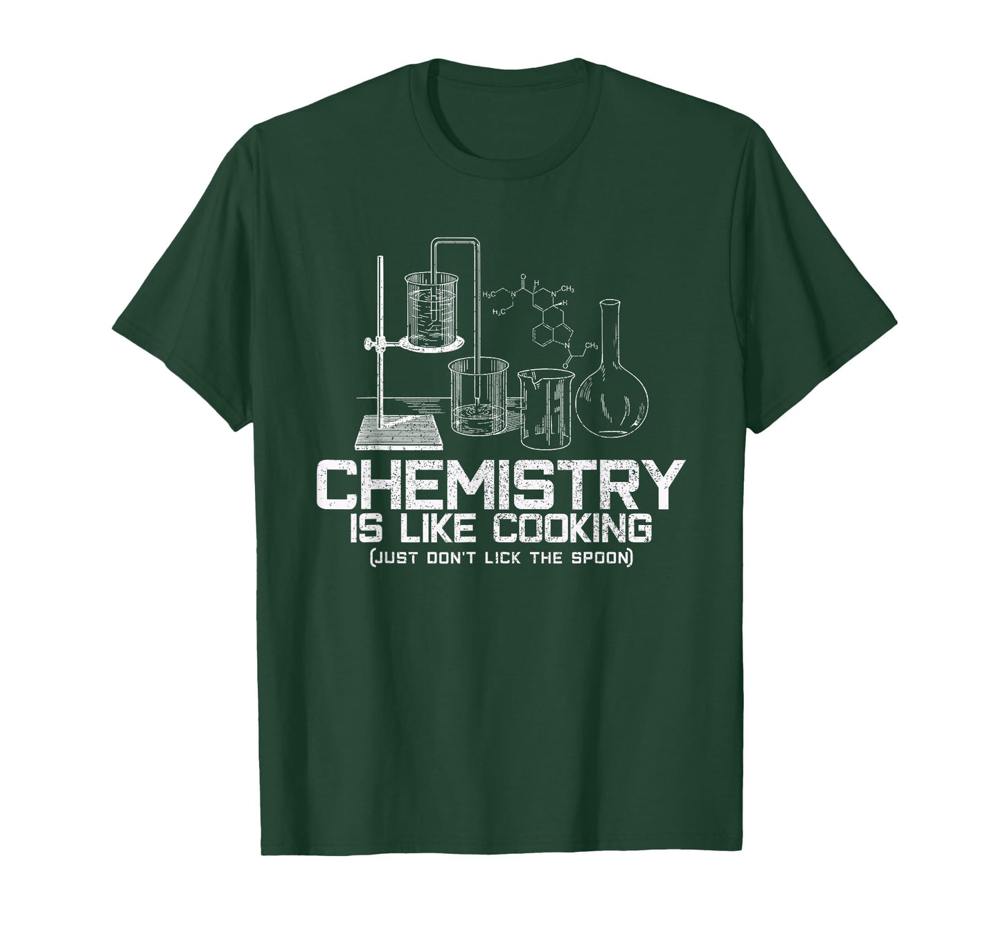 Chemistry Is Like Cooking T-Shirt - Funny Chemist Nerd Gift T-Shirt