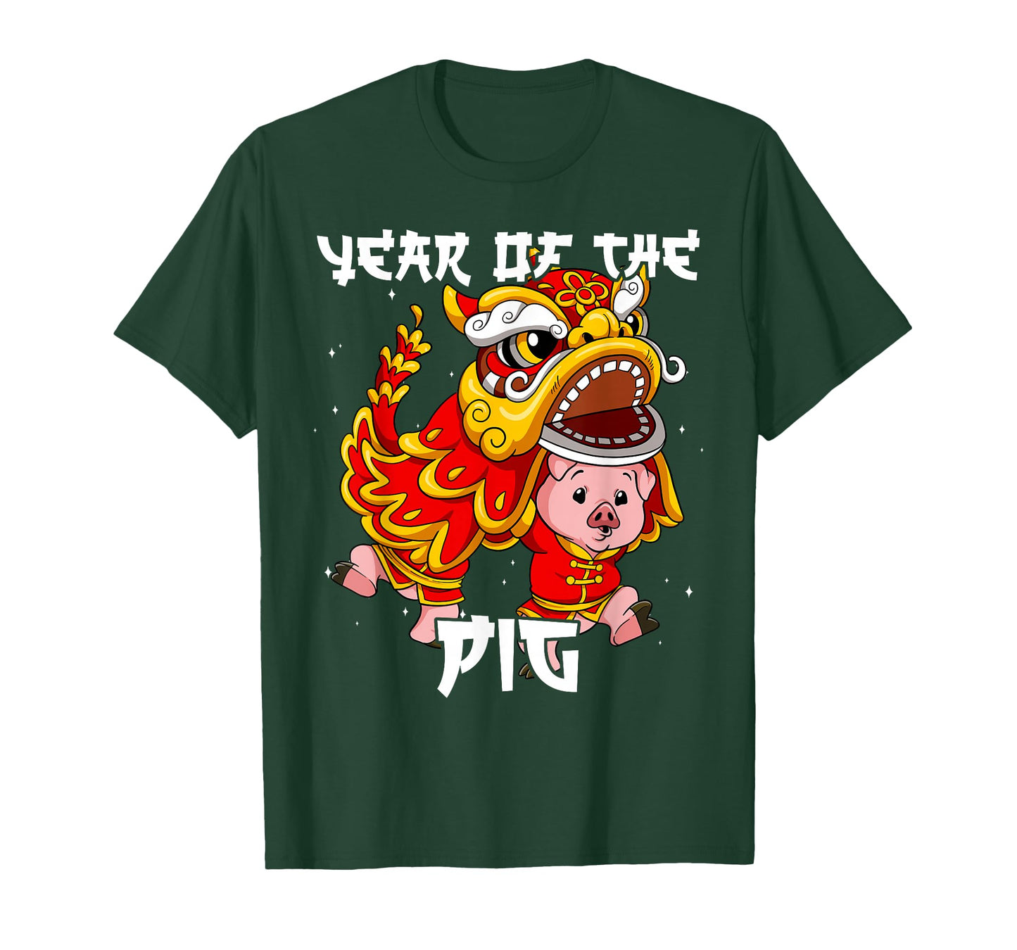 Chinese New Year Zodiac Animals Year Of The Pig Chinese Lunar New Year T-Shirt